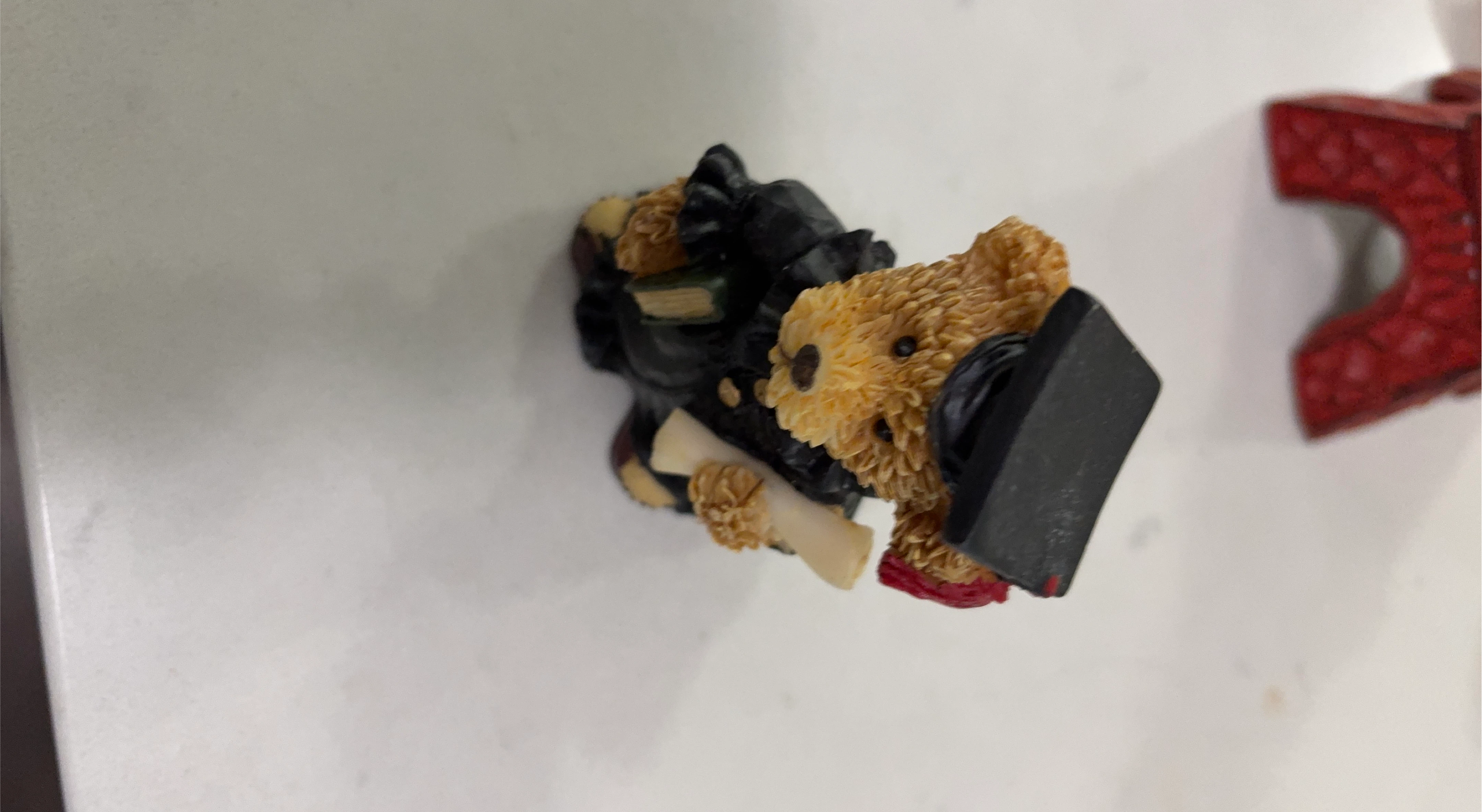 Graduation Teddy Bear Figurine