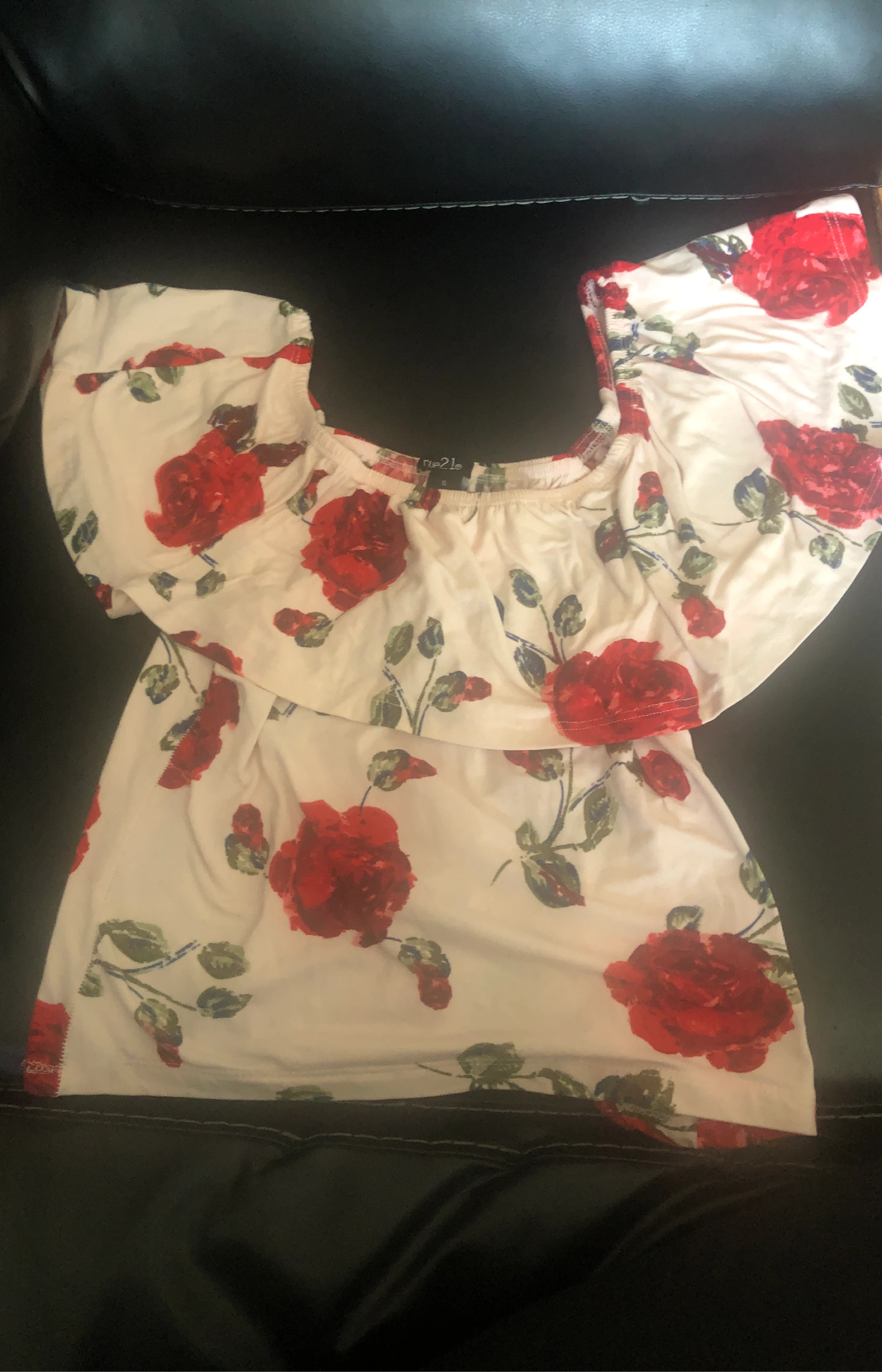 Off the Shoulder Floral Top