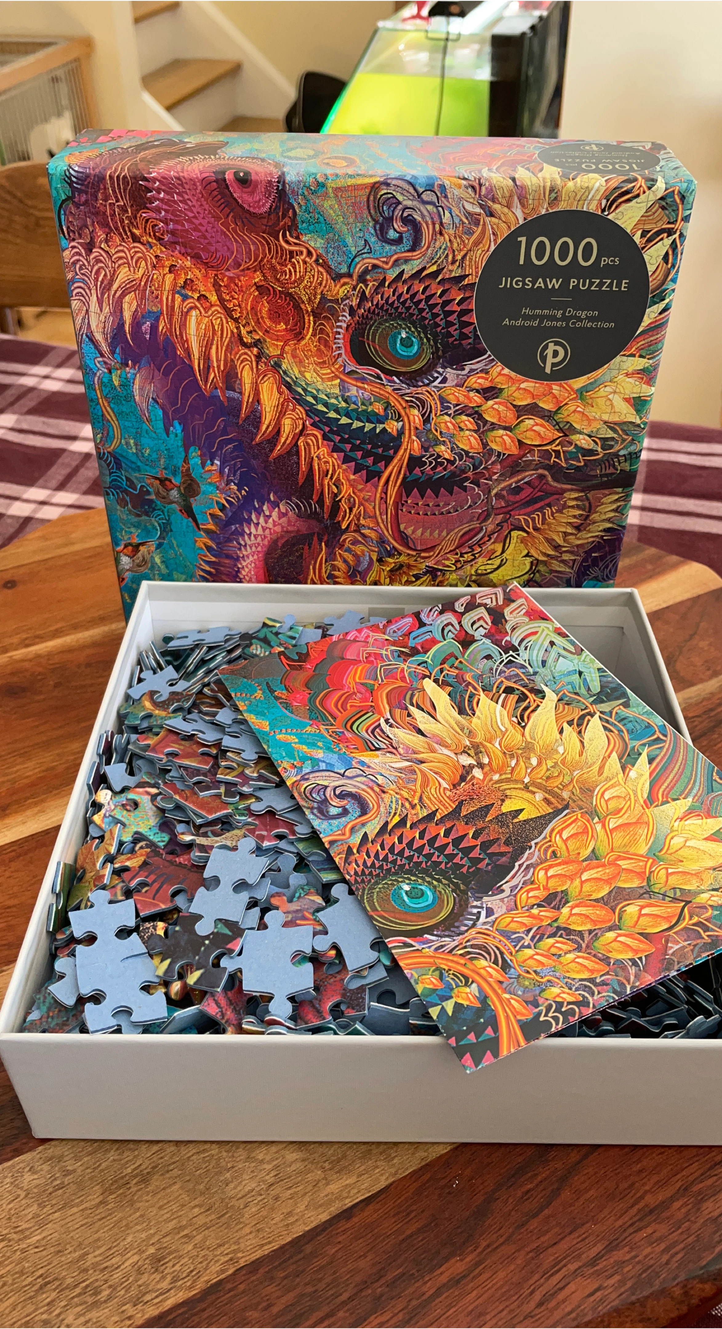 1000 Piece Humming Dragon Jigsaw Puzzle by P
