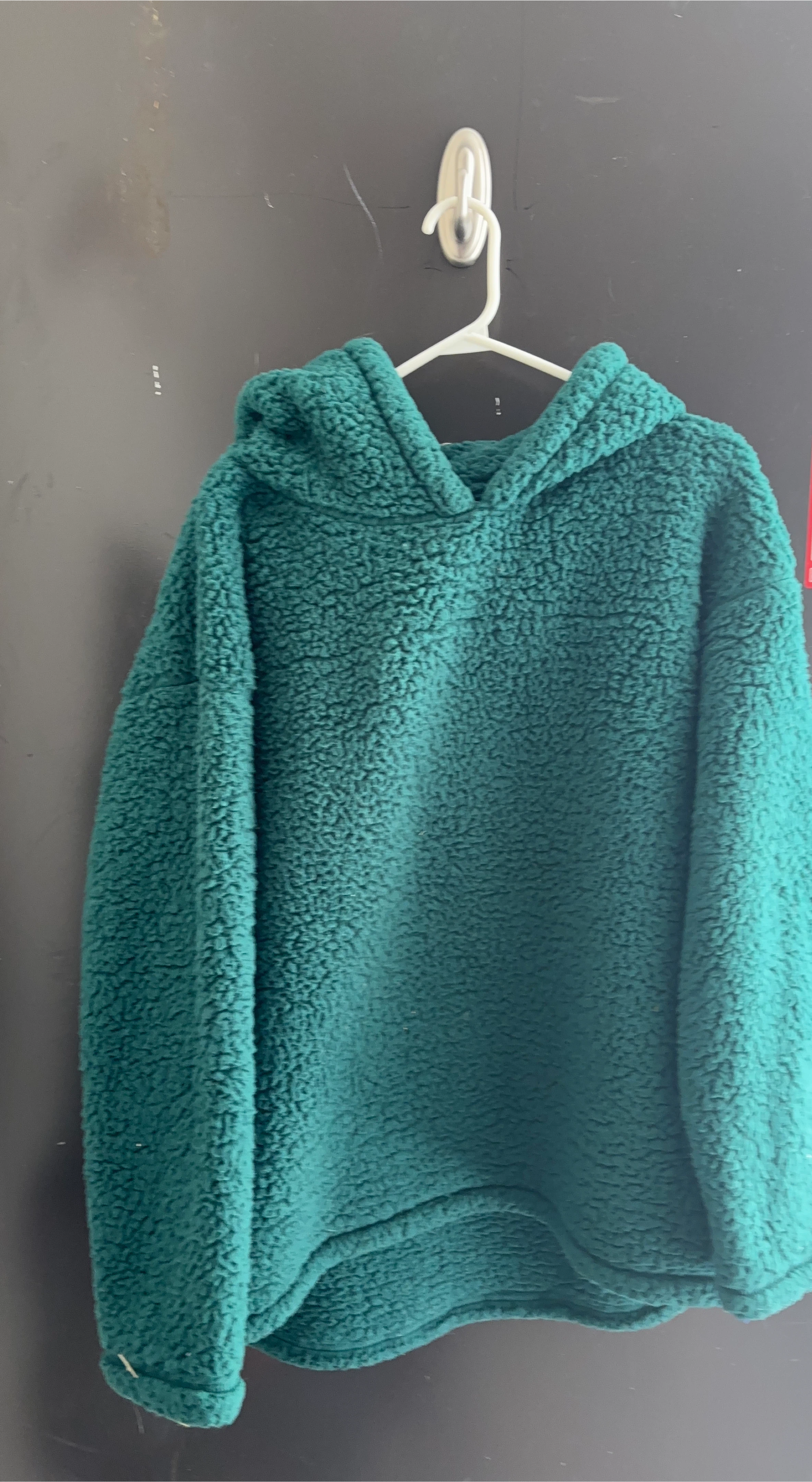 Green Sherpa Hoodie