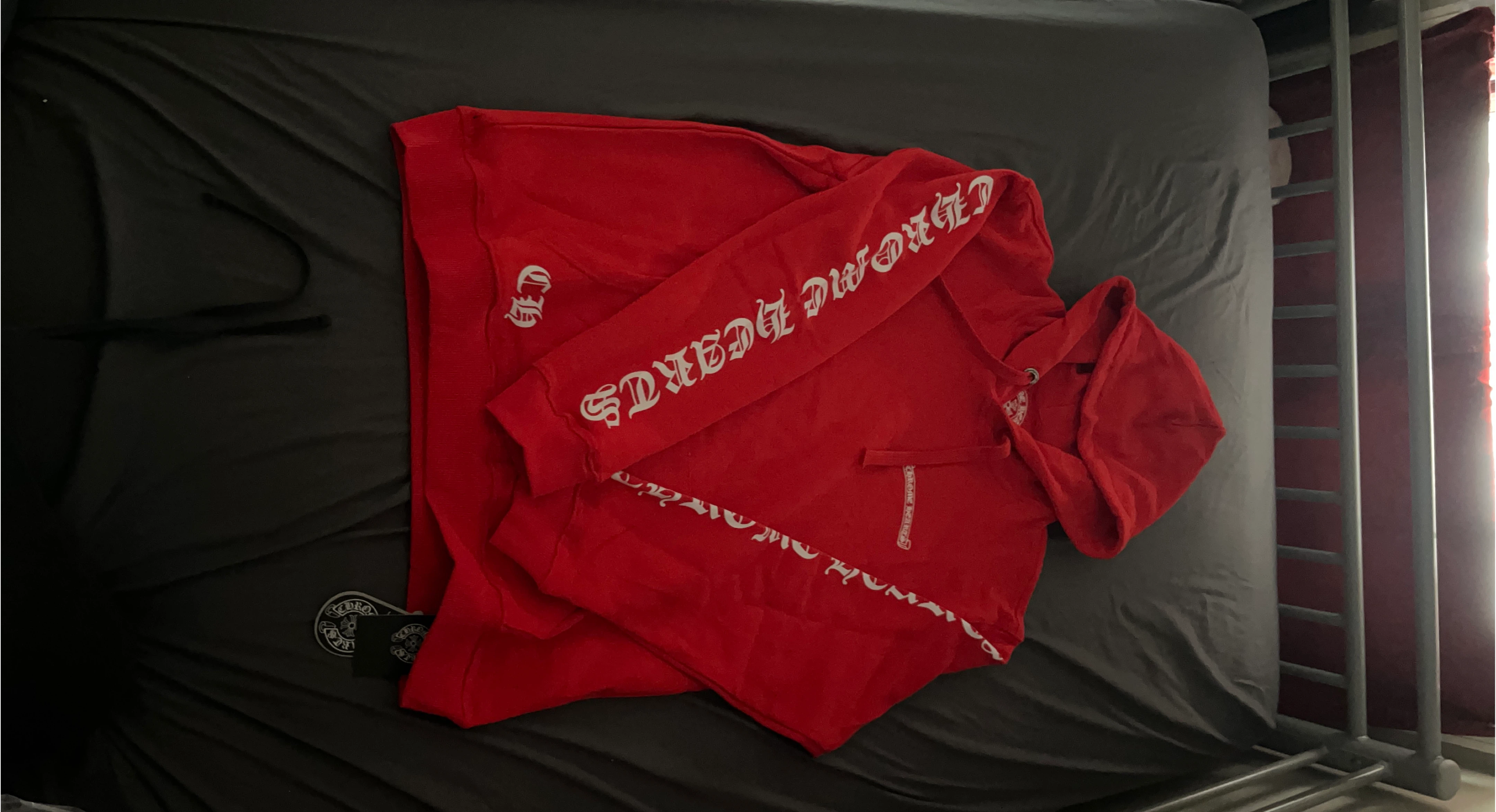 Chrome Hearts Red Hoodie