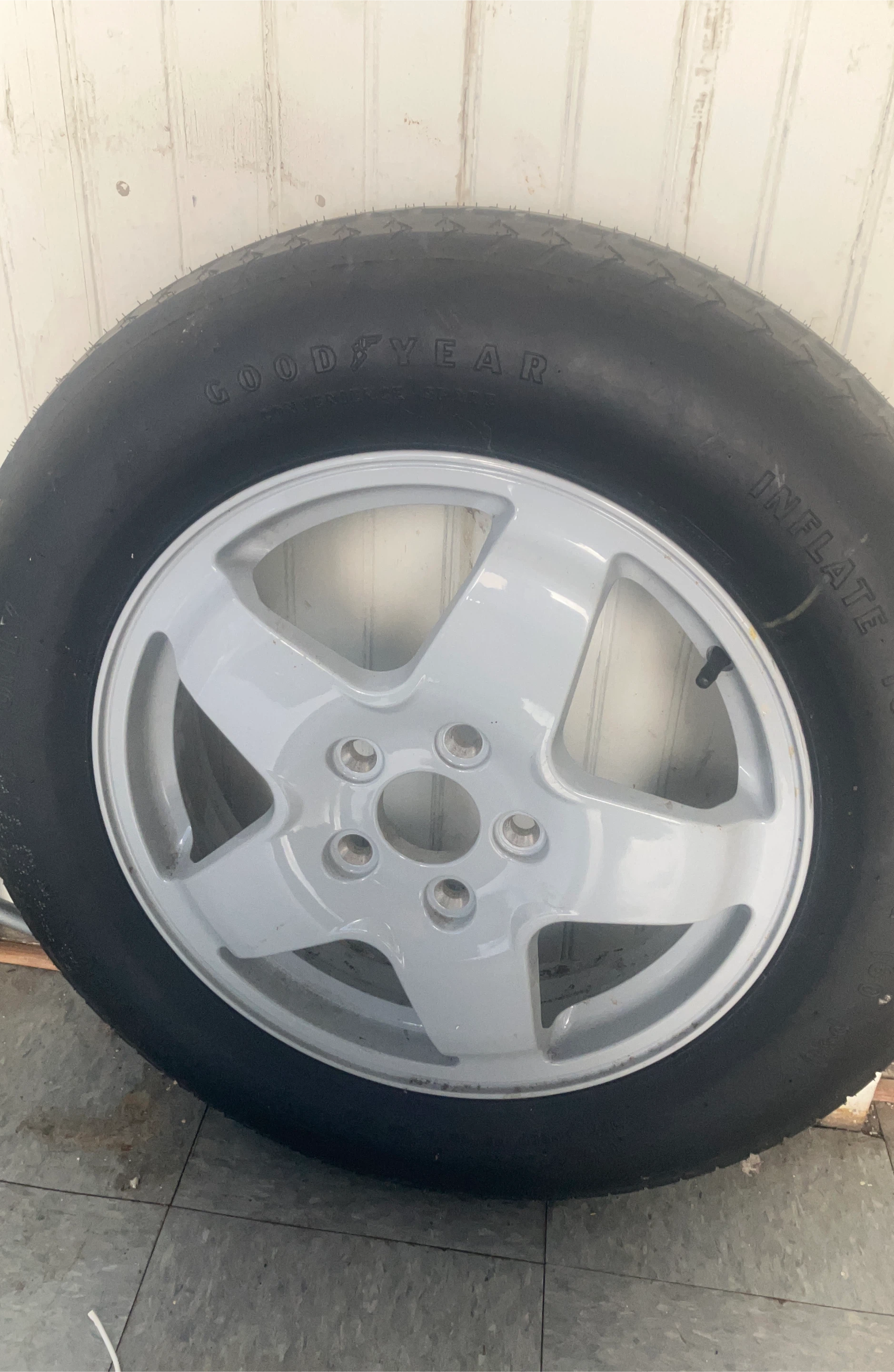 Goodyear Spare Tire and Rim