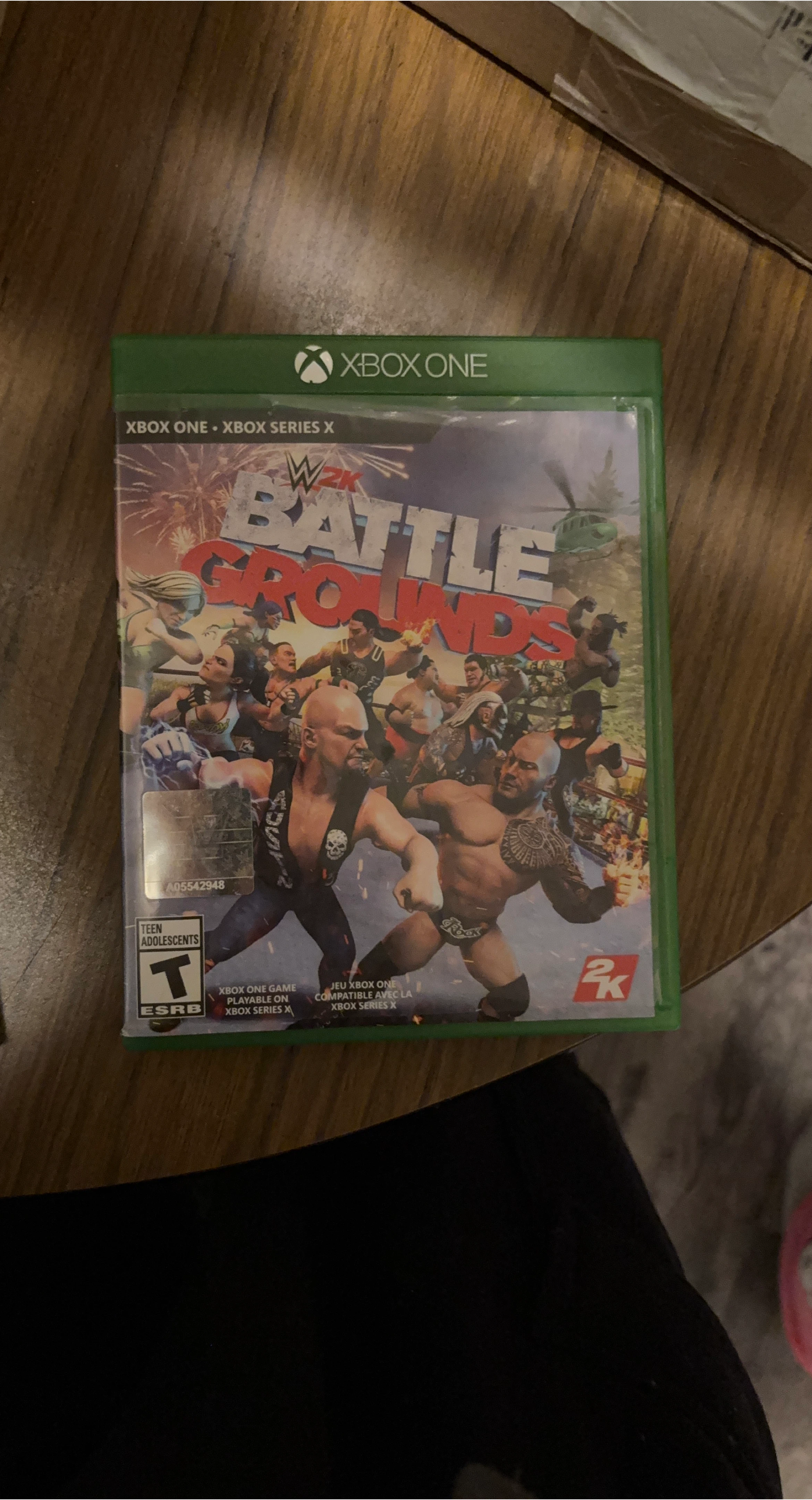 WWE 2K Battlegrounds Video Game for Xbox One / Series X
