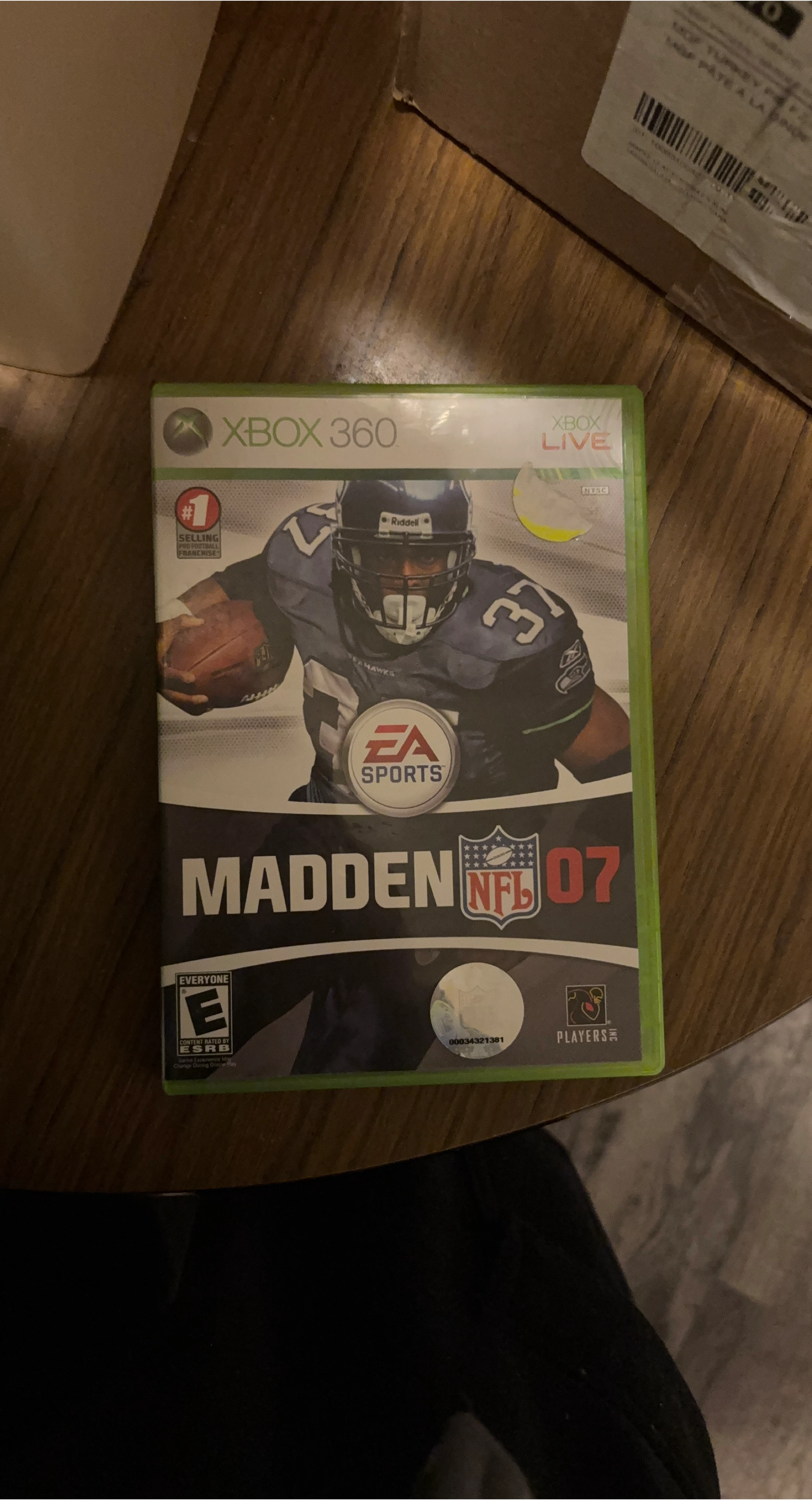 Xbox 360 Madden NFL 07