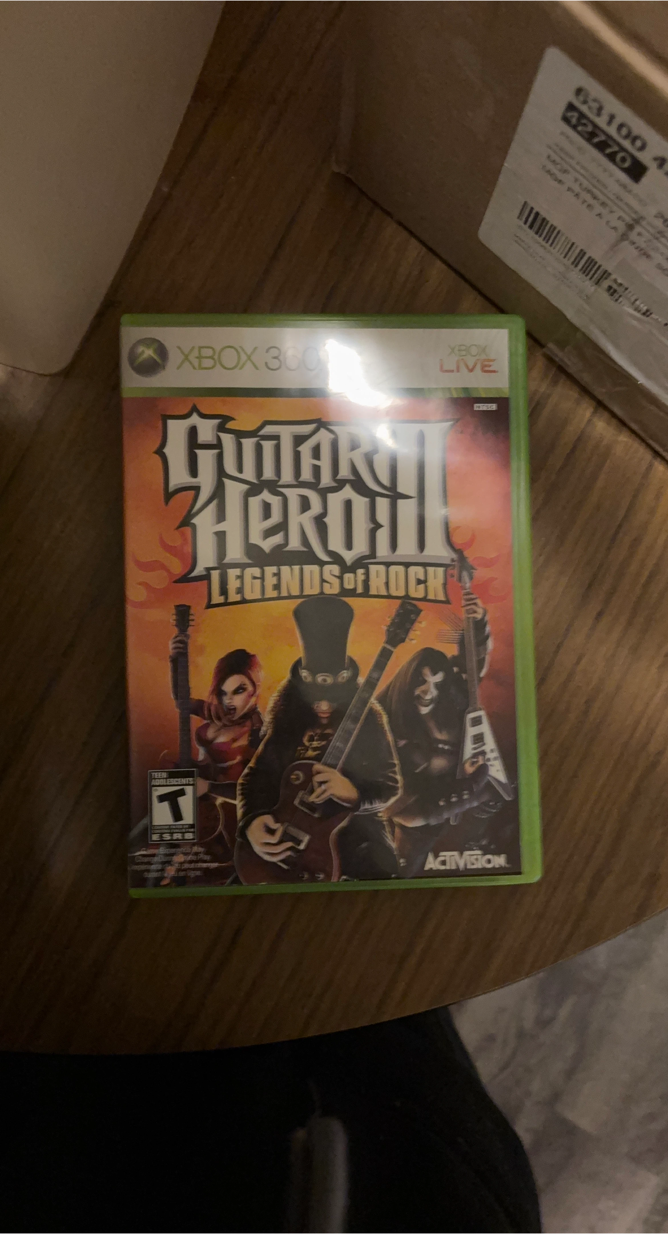 Guitar Hero III: Legends of Rock - Xbox 360