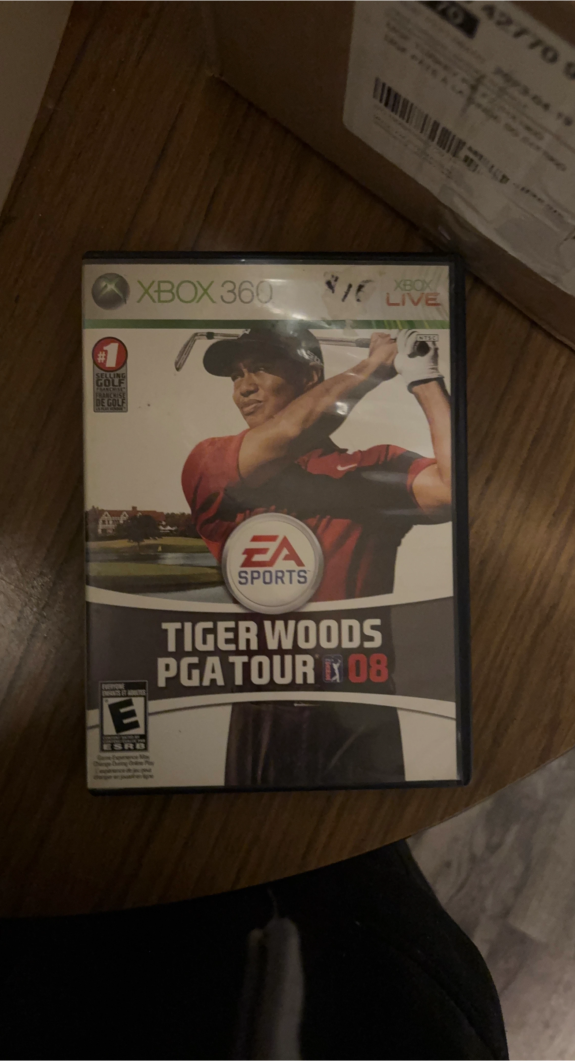 Xbox 360 Tiger Woods PGA Tour 08