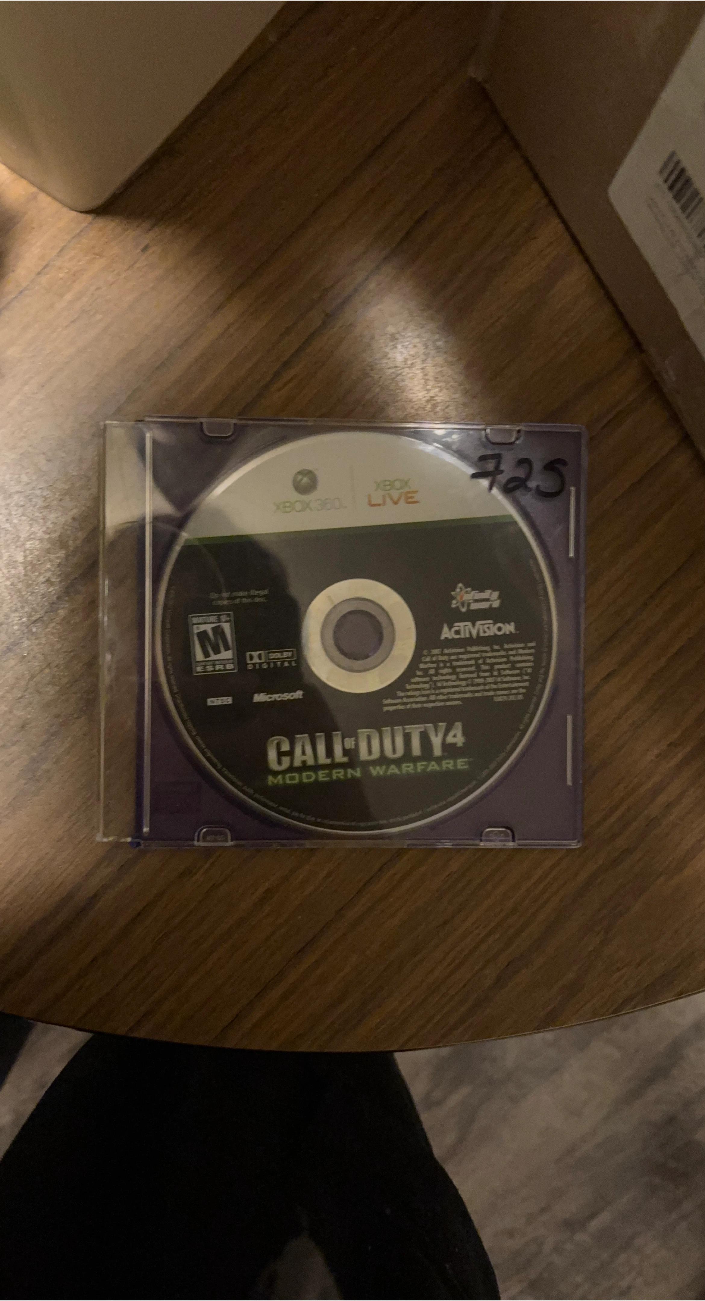 Xbox 360 Call of Duty 4: Modern Warfare