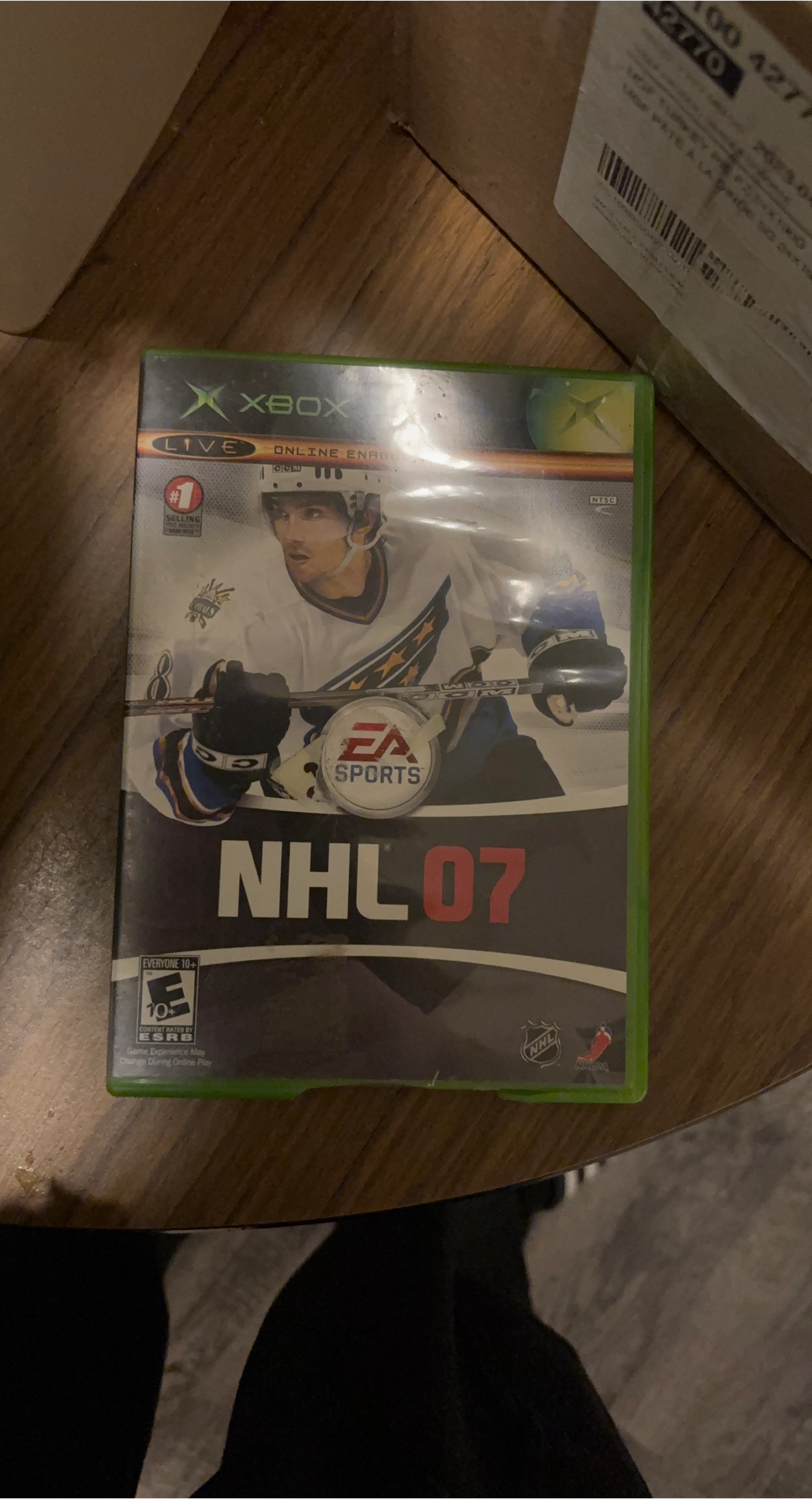 Xbox NHL 07 Video Game