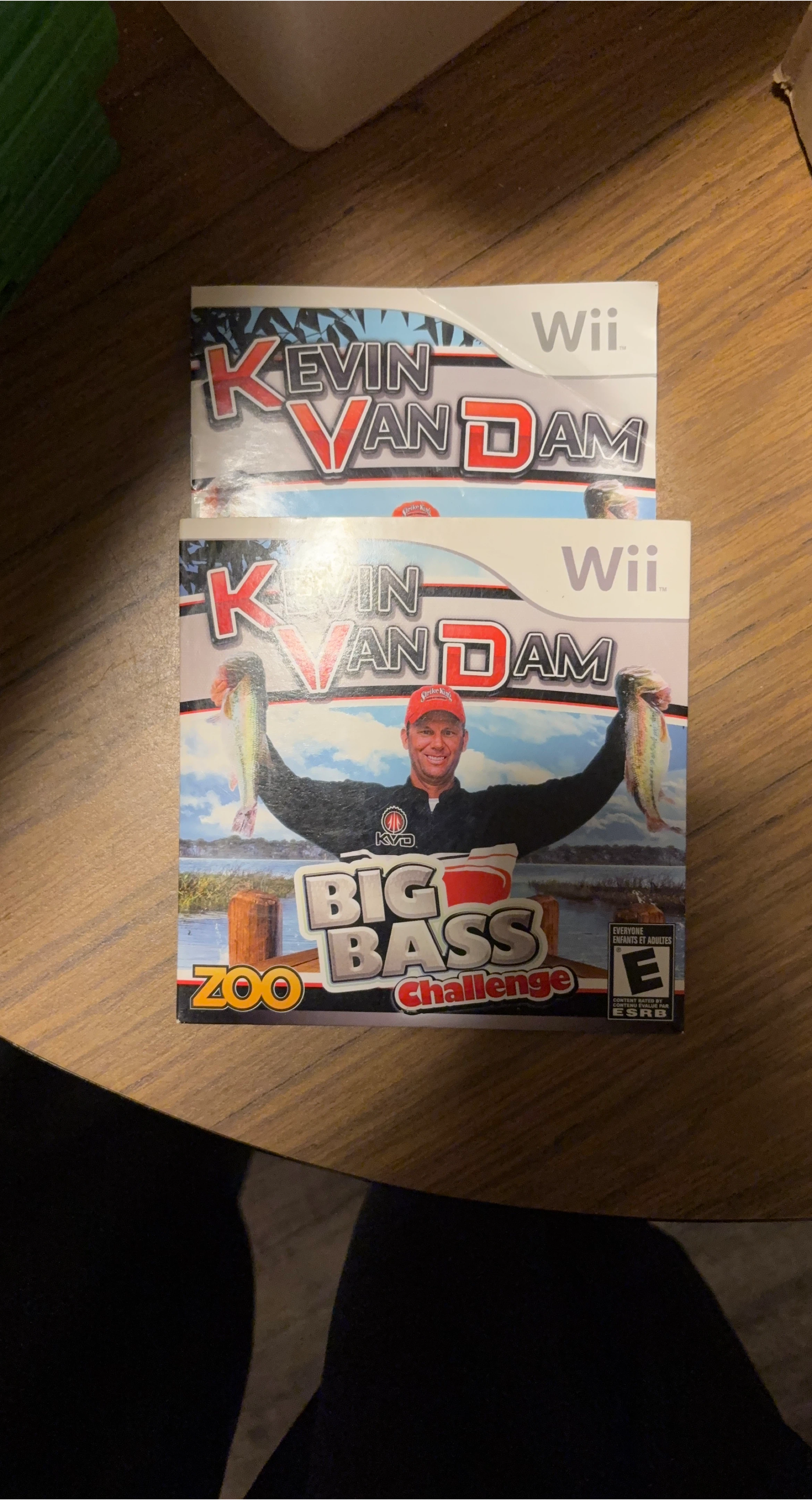 Wii Big Bass Challenge Kevin Van Dam Fishing Game