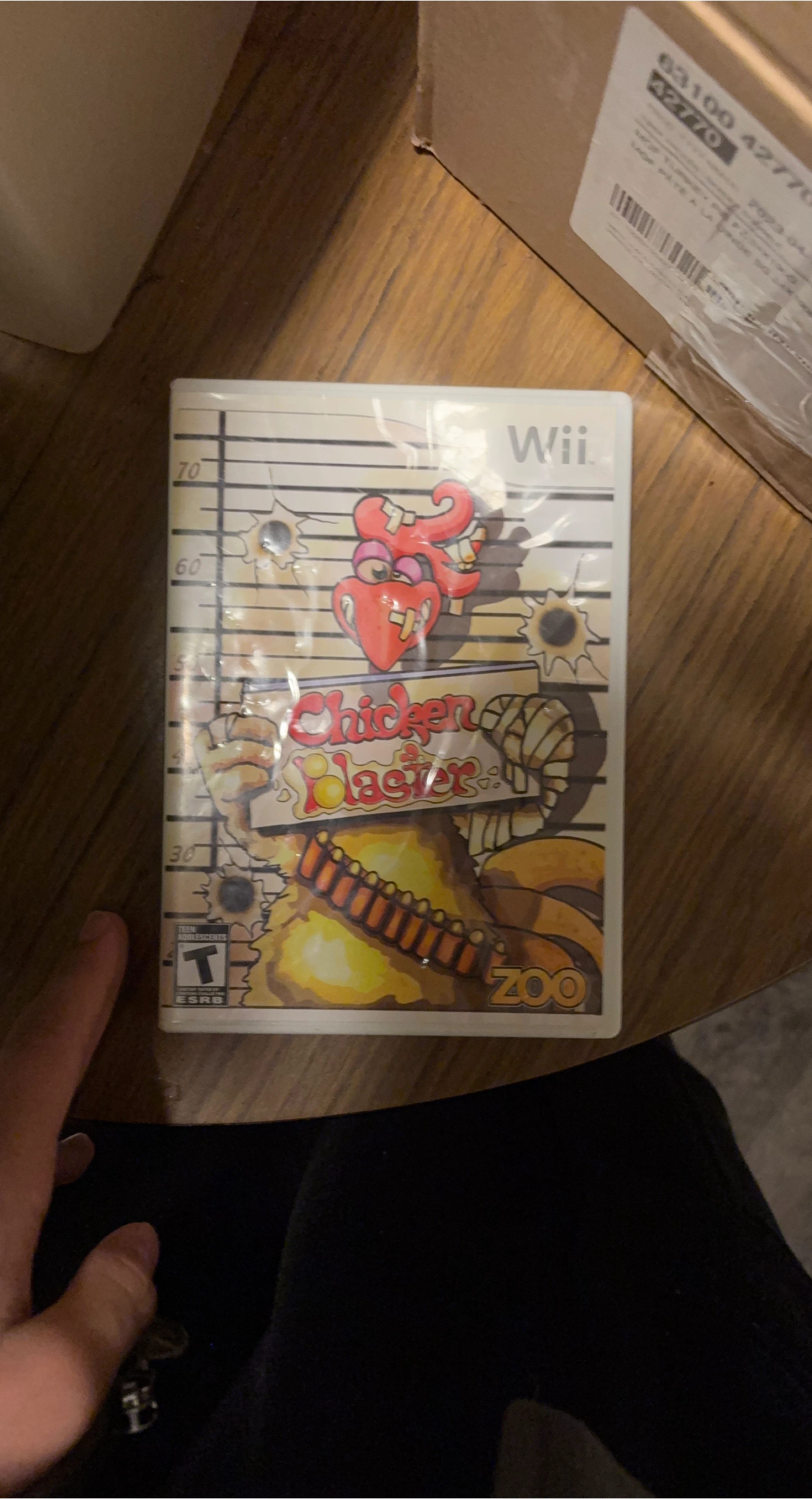 Wii Chicken Blaster Game