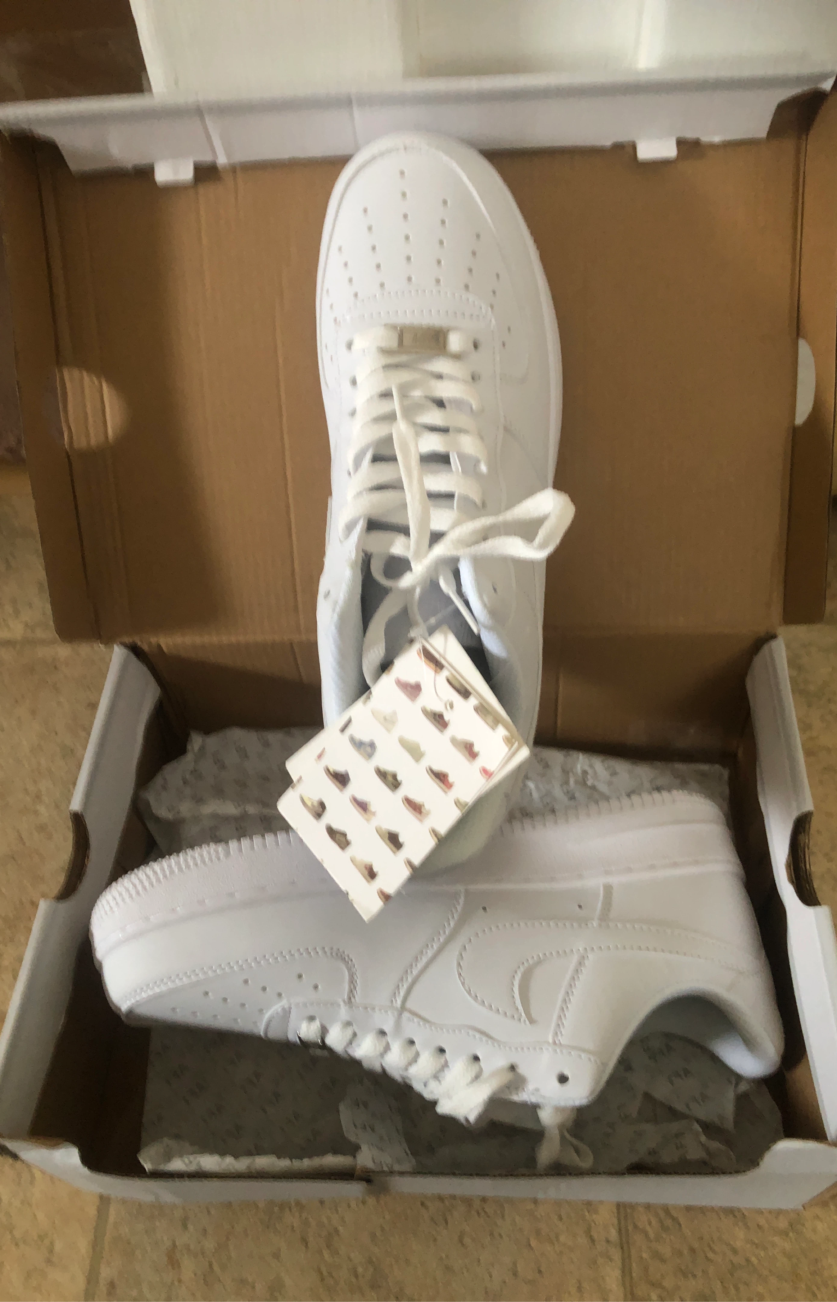 Nike Air Force 1 White Sneakers