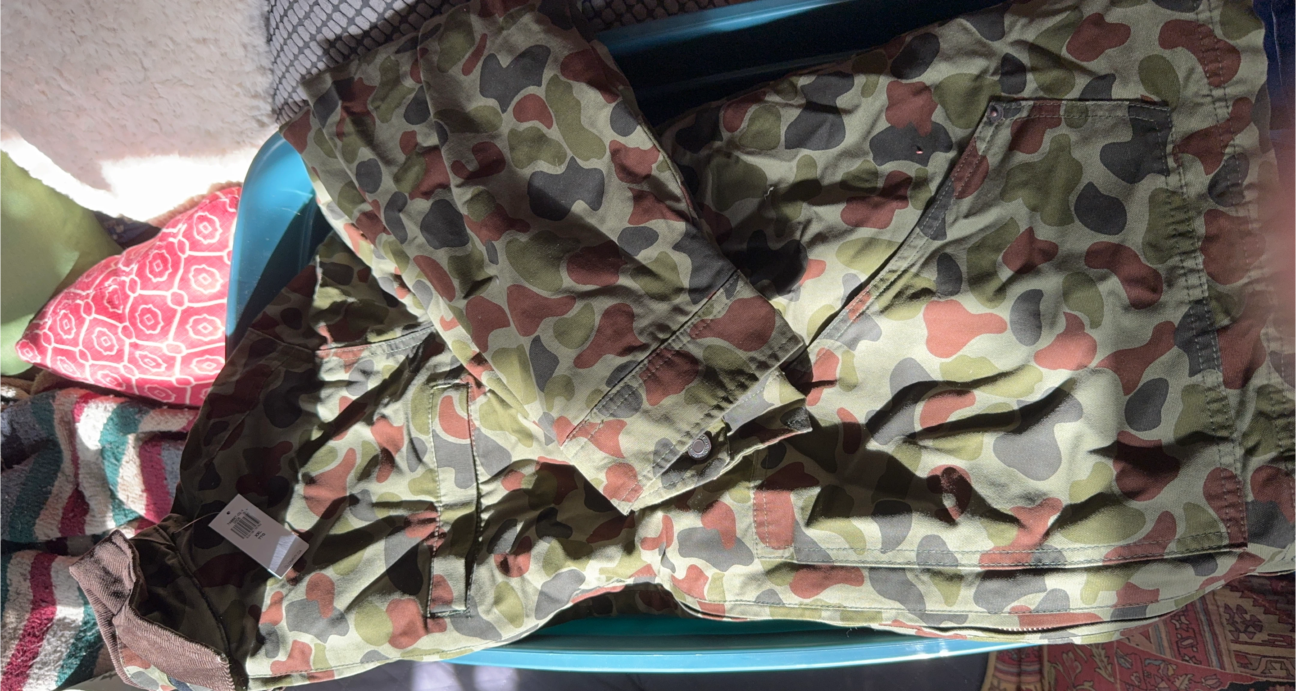New Carhart style Camo Jacket
