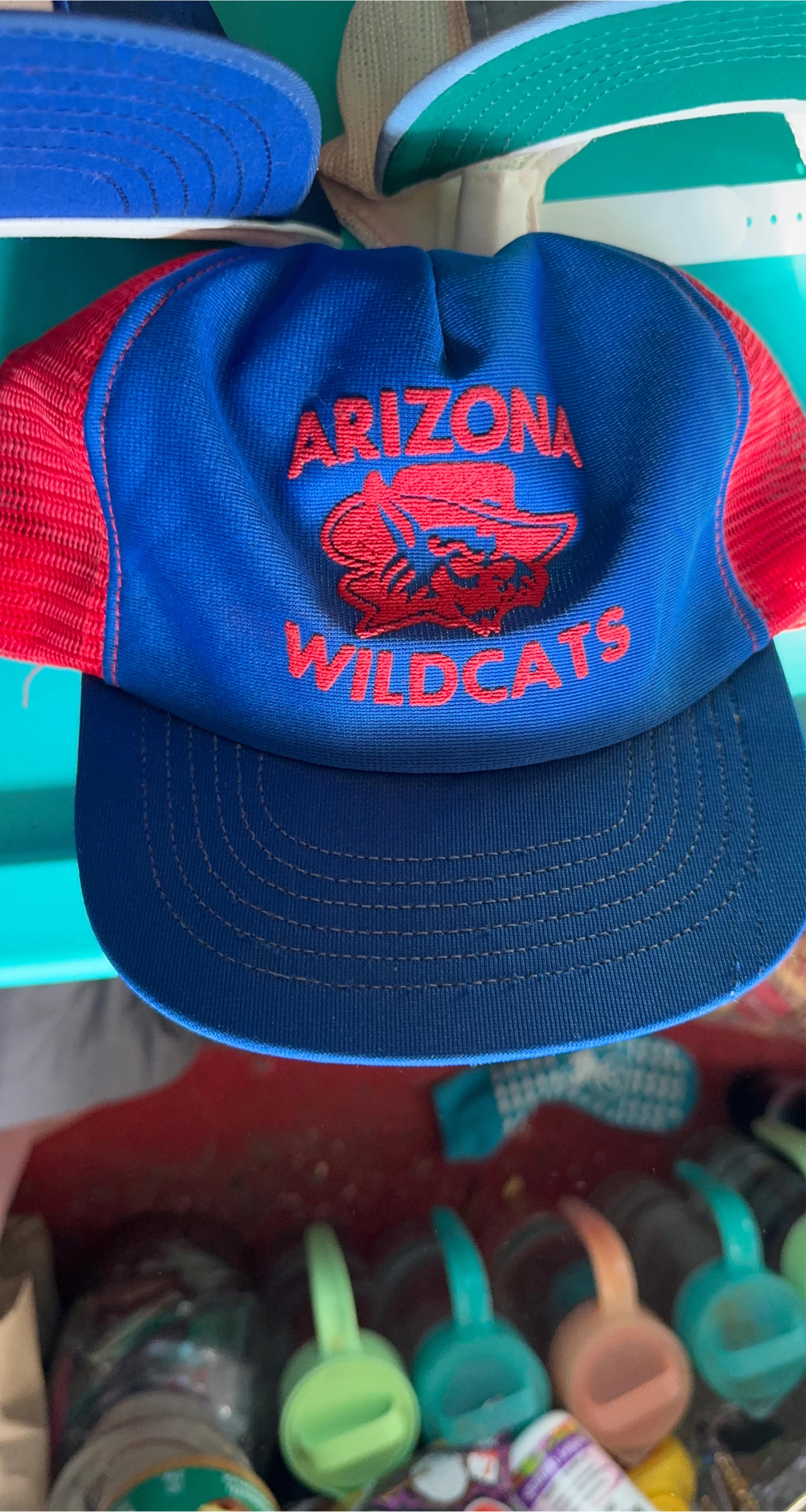 Vintage Arizona Wildcats Blue & Red Trucker Hat