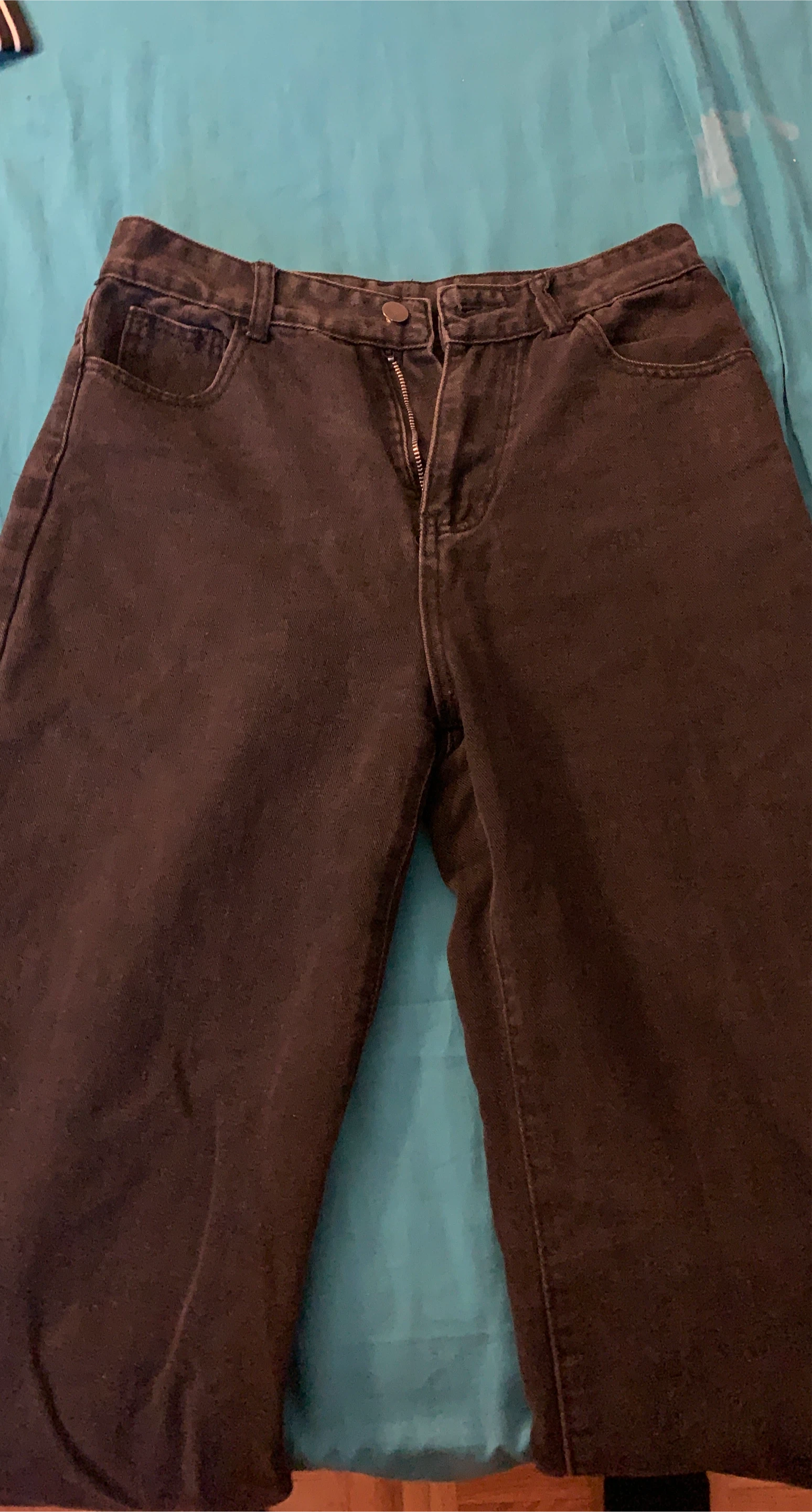 SHEIN Black Denim Jeans - Size Medium
