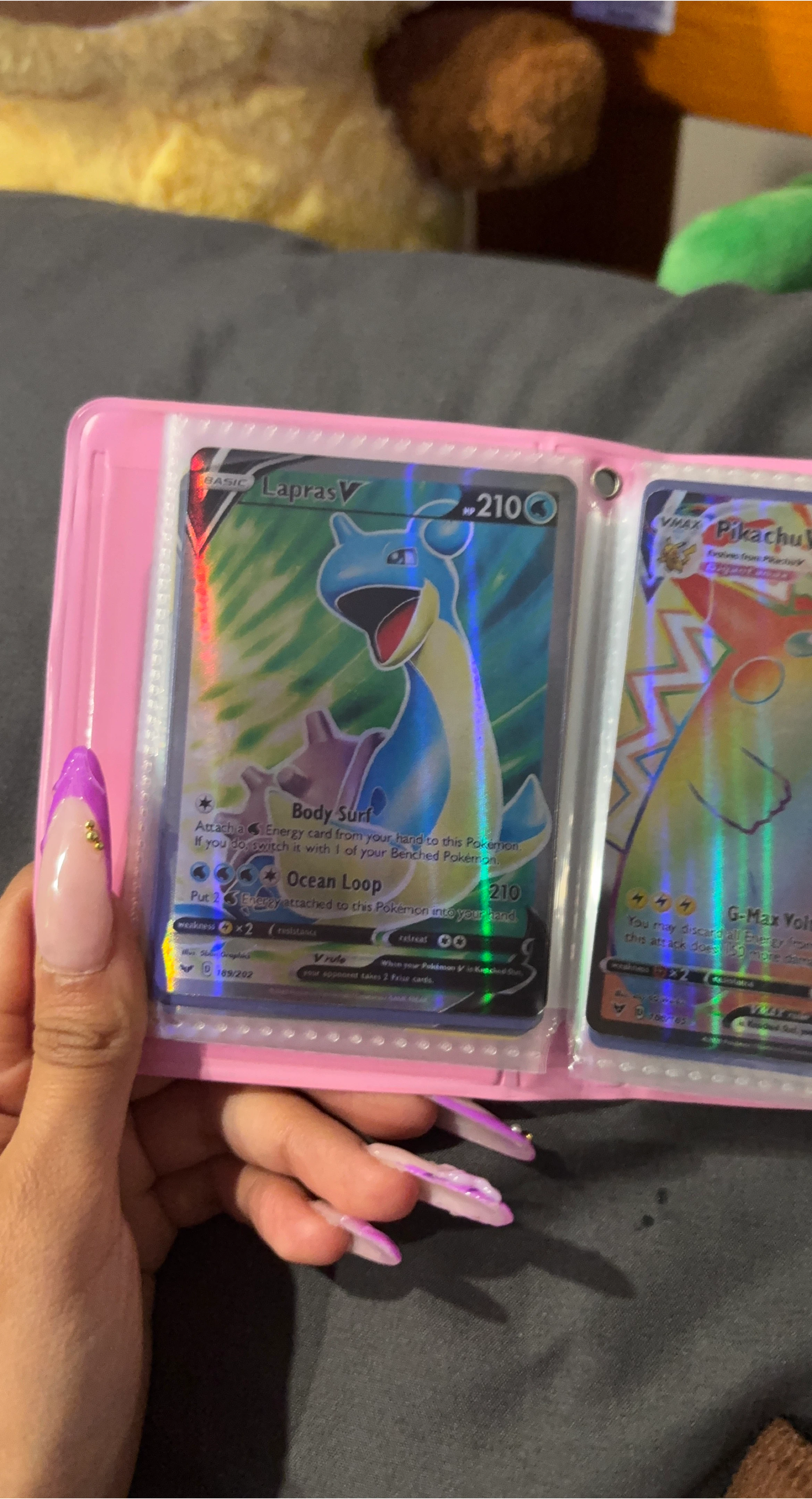 Pokemon TCG Lapras V Card