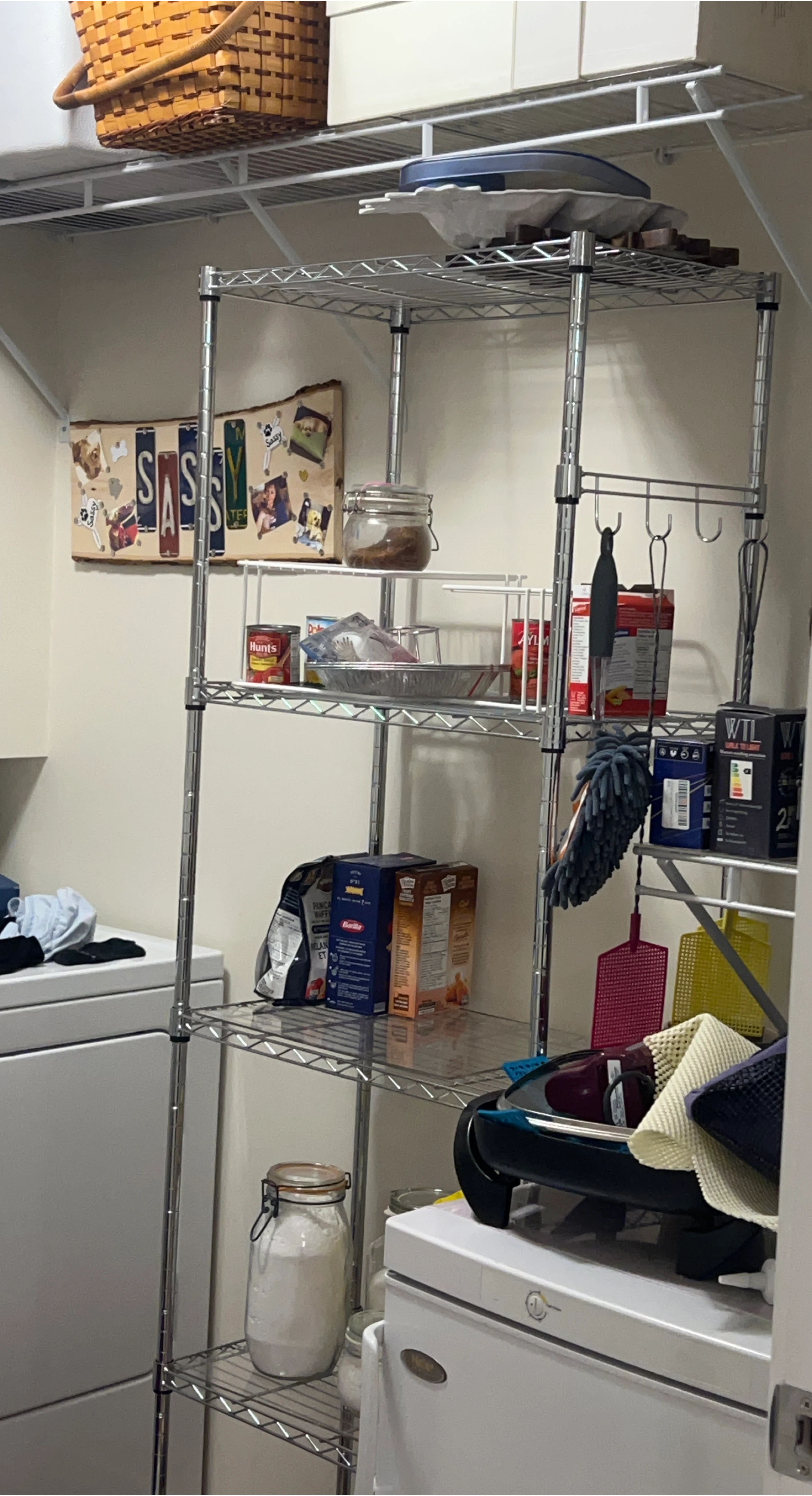Metal Wire Shelving Unit