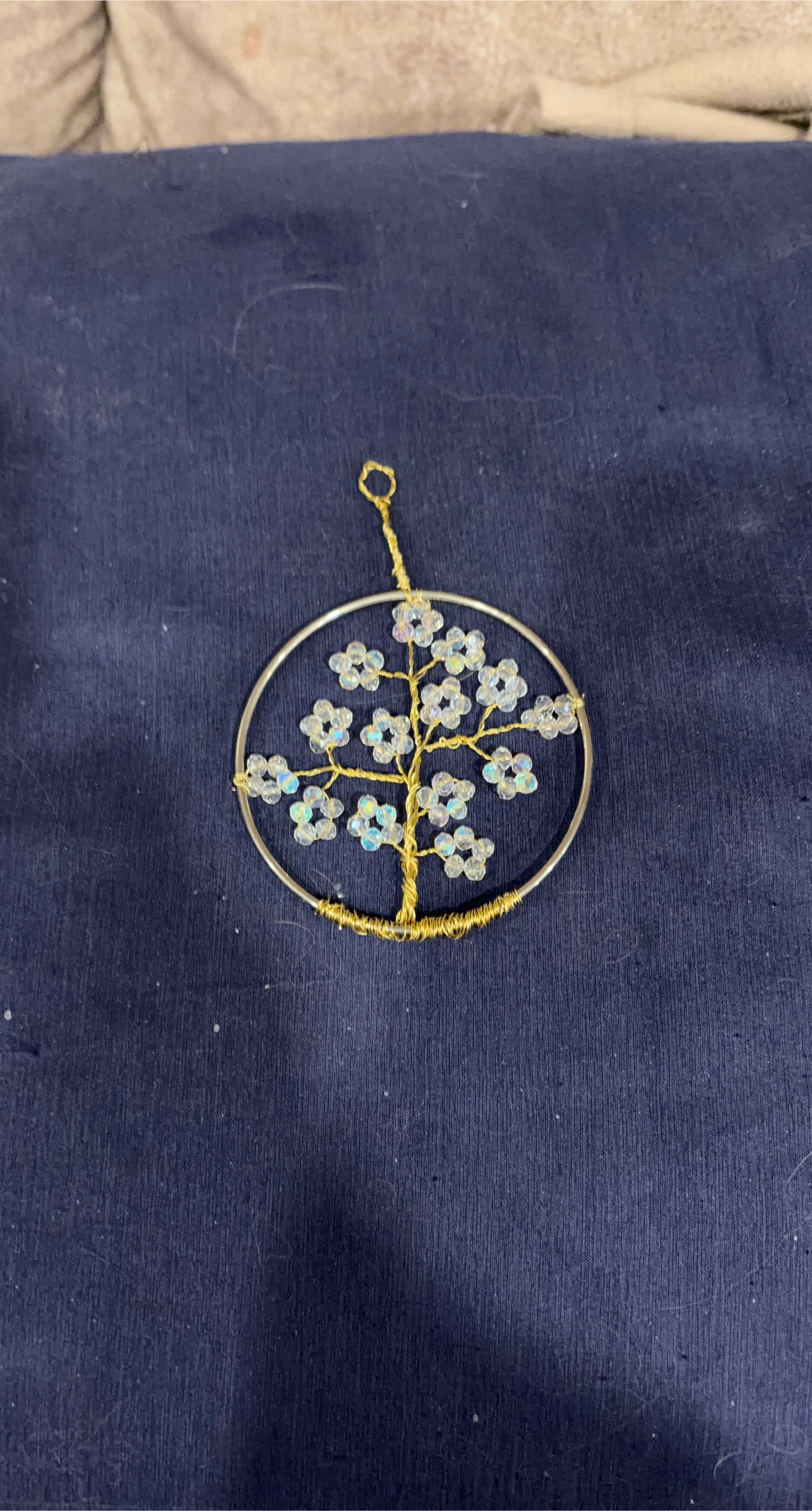 Beaded Tree of Life Ornament