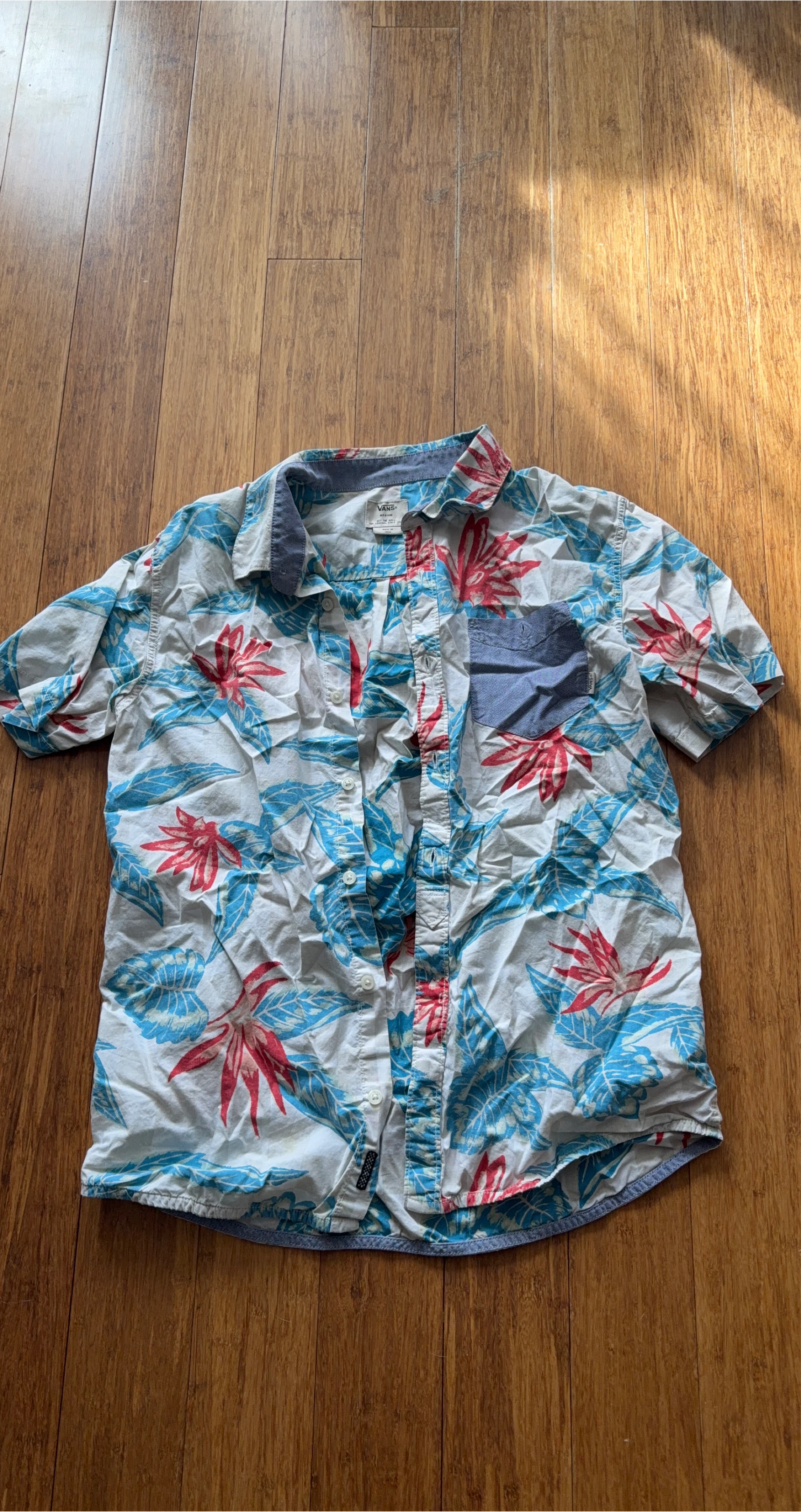 Vans Hawaiian Button-Up Shirt