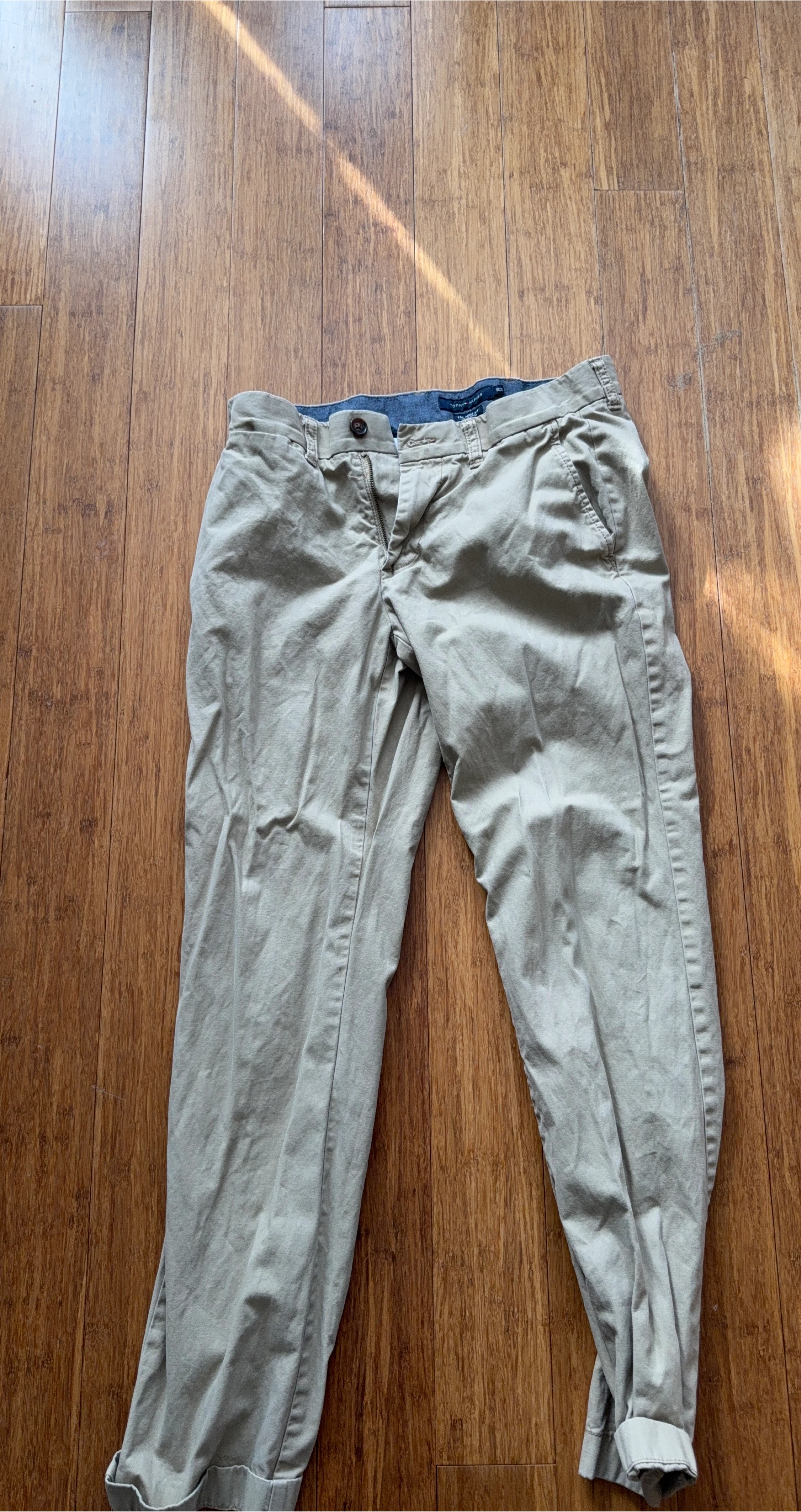 Tommy Hilfiger Chino Pants - Tan