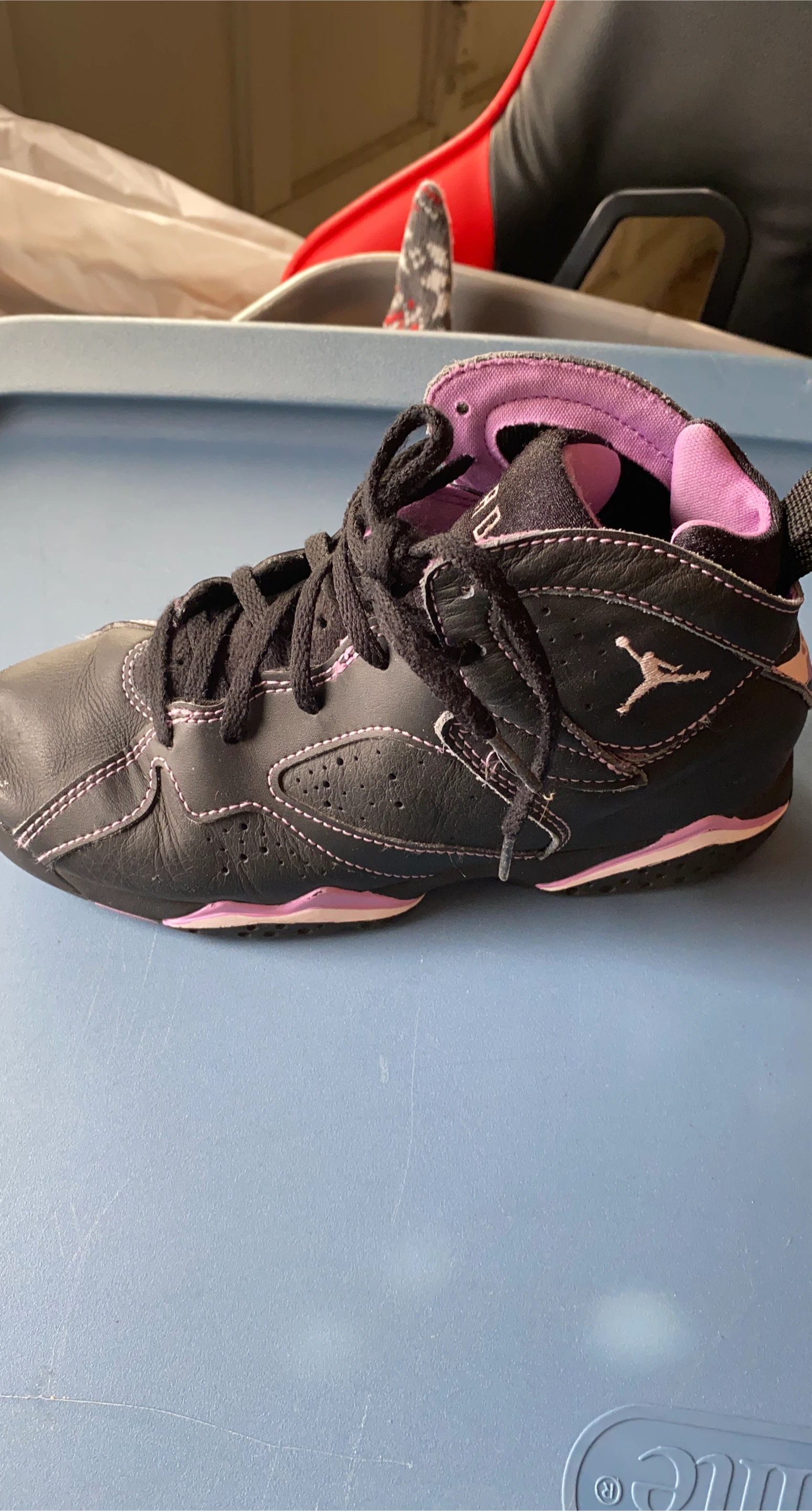 Jordan 11 CMFT Low Toddler Shoes Black Pink