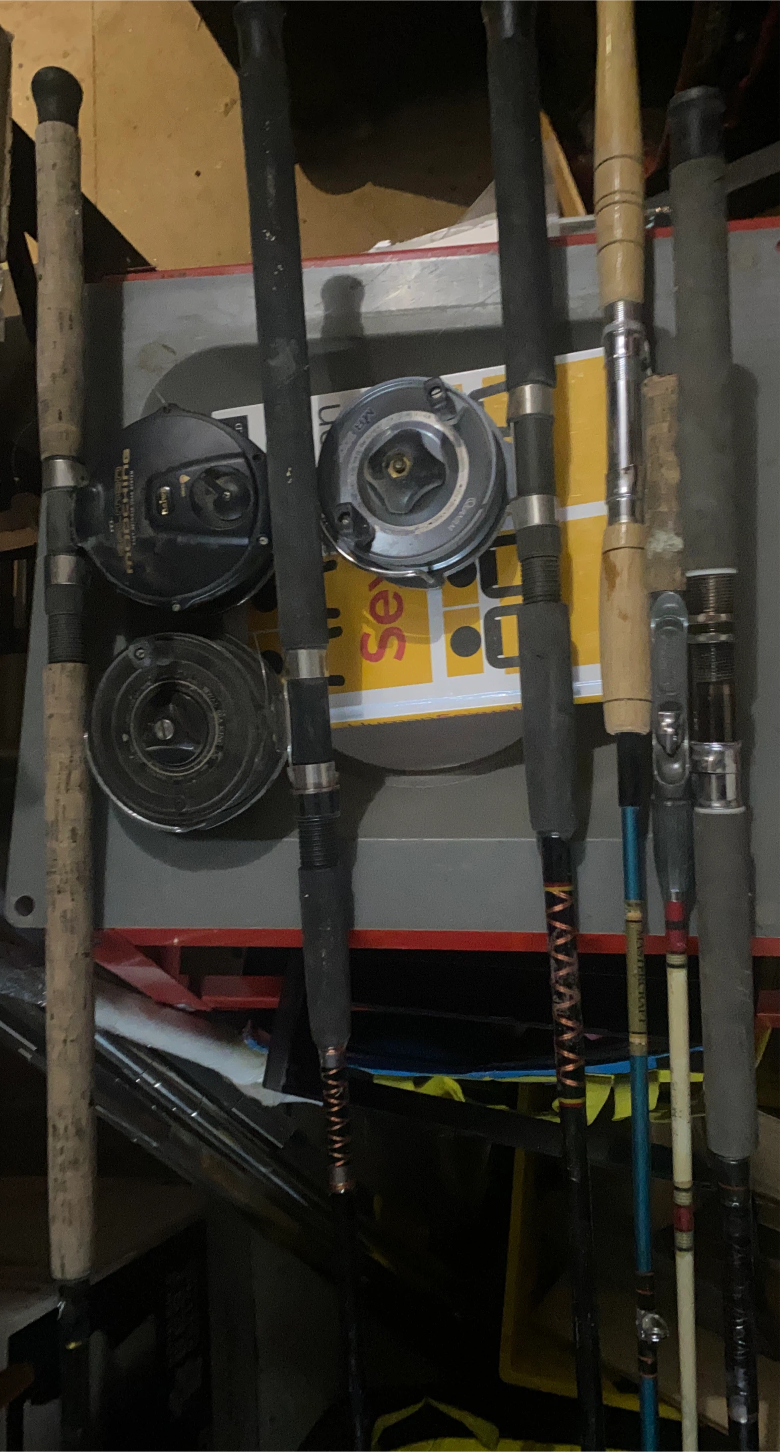 Mooching Fishing rods and reels