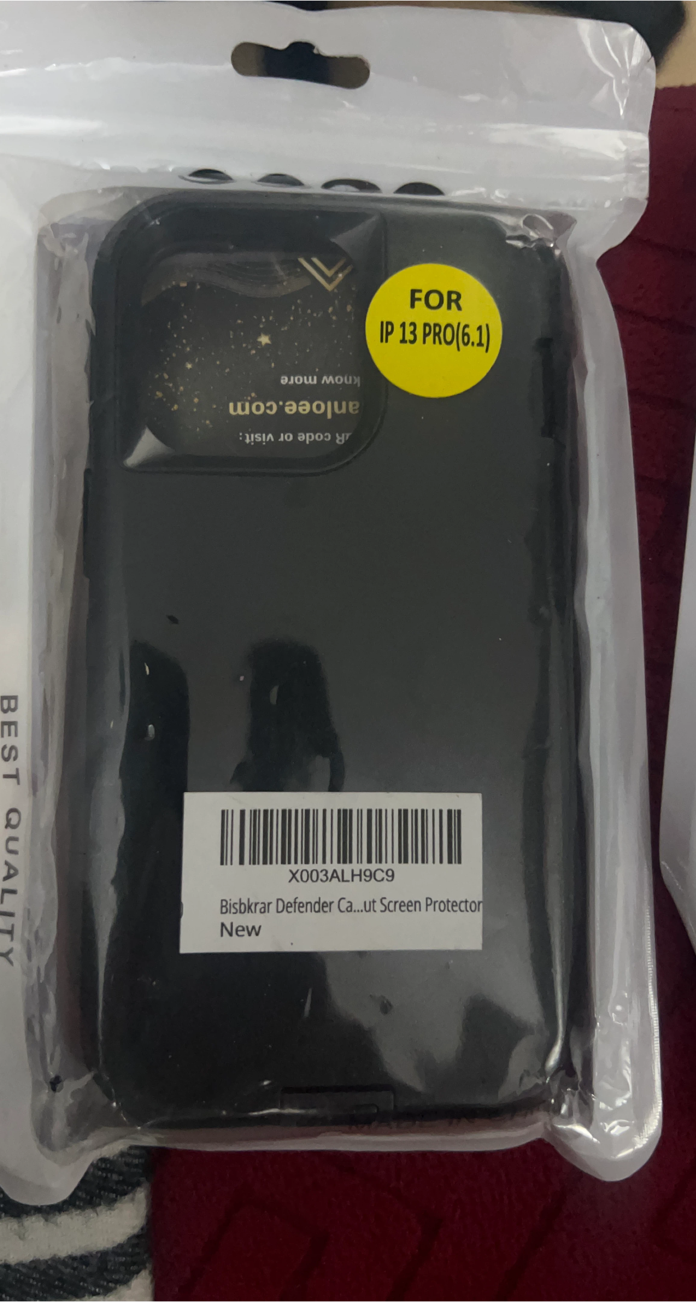 Bisbkrar Defender Case for iPhone 13 Pro (6.1 inch)