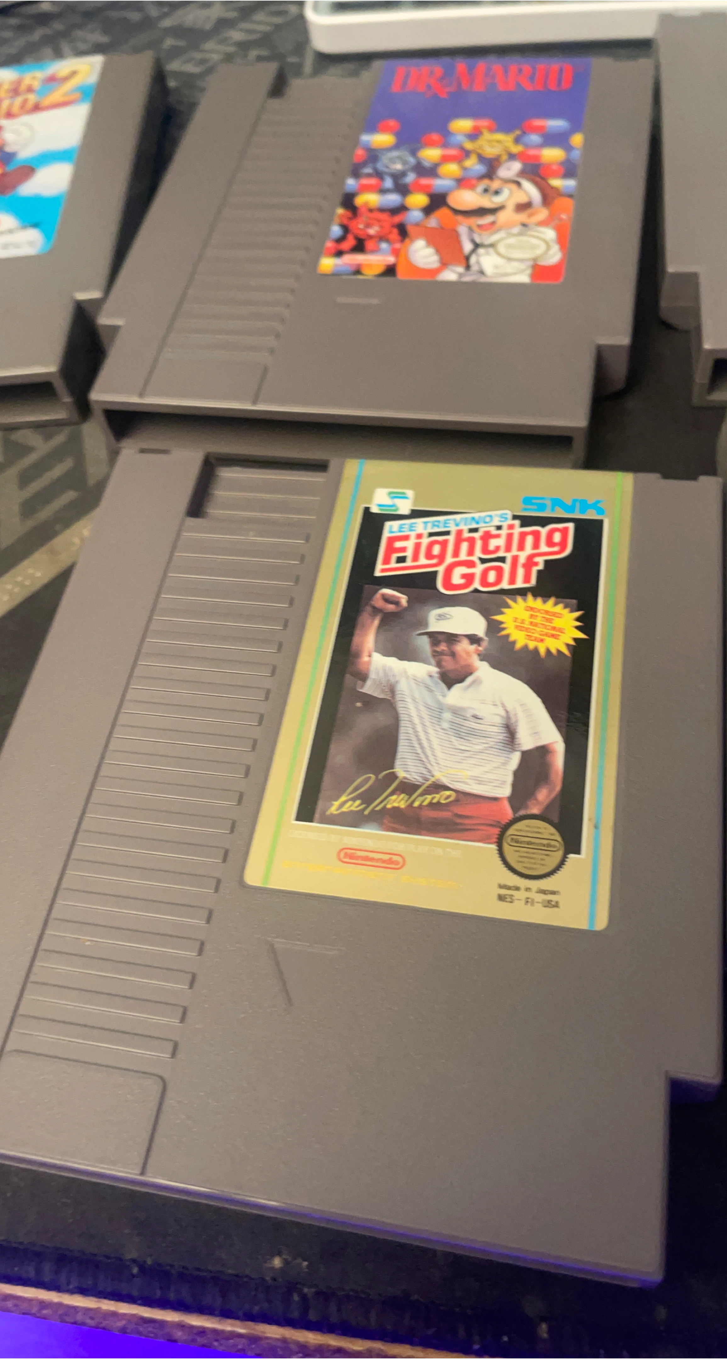 Lee Trevino's Fighting Golf NES Game