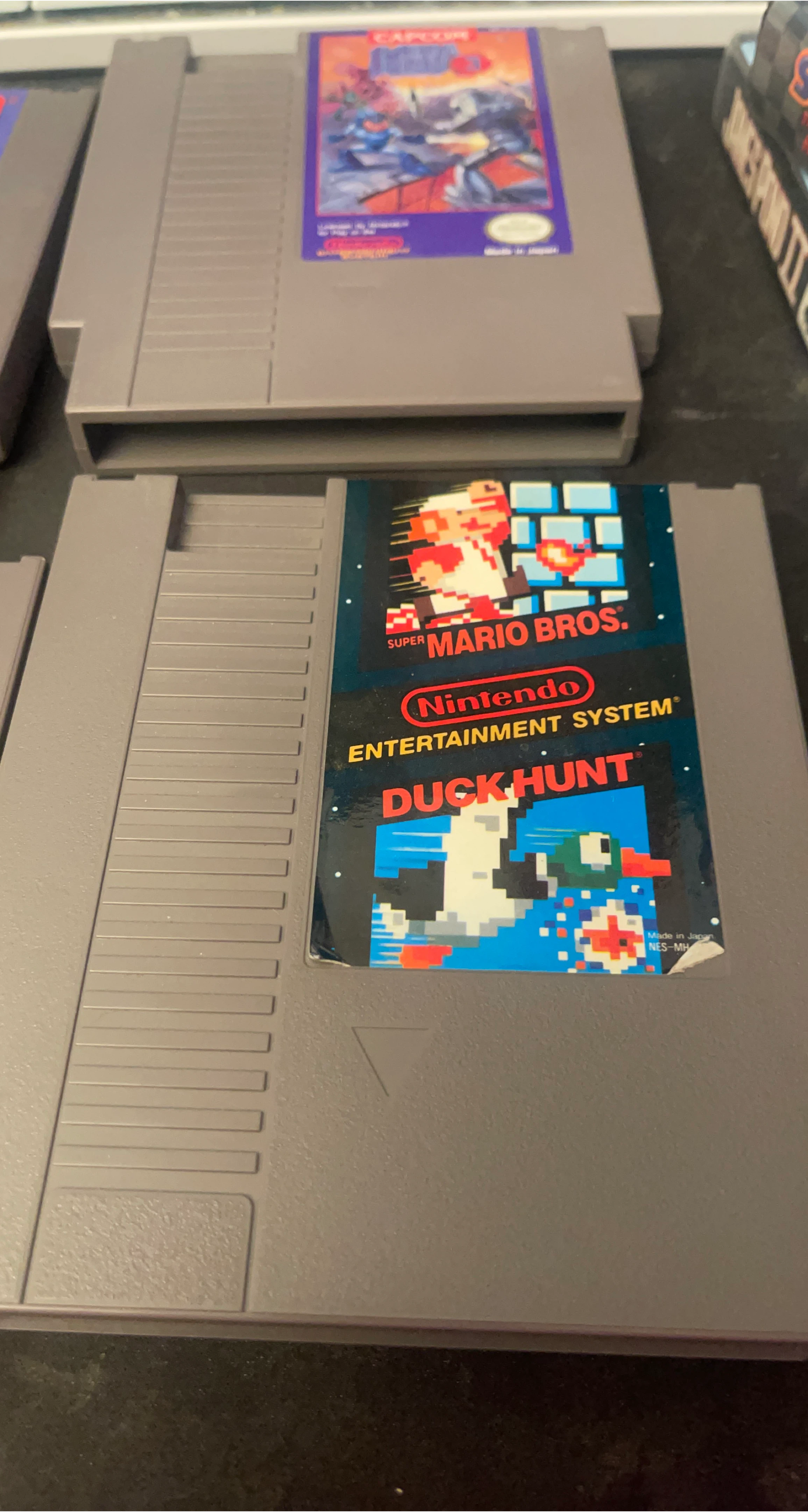 NES Super Mario Bros. Duck Hunt Game Cartridge