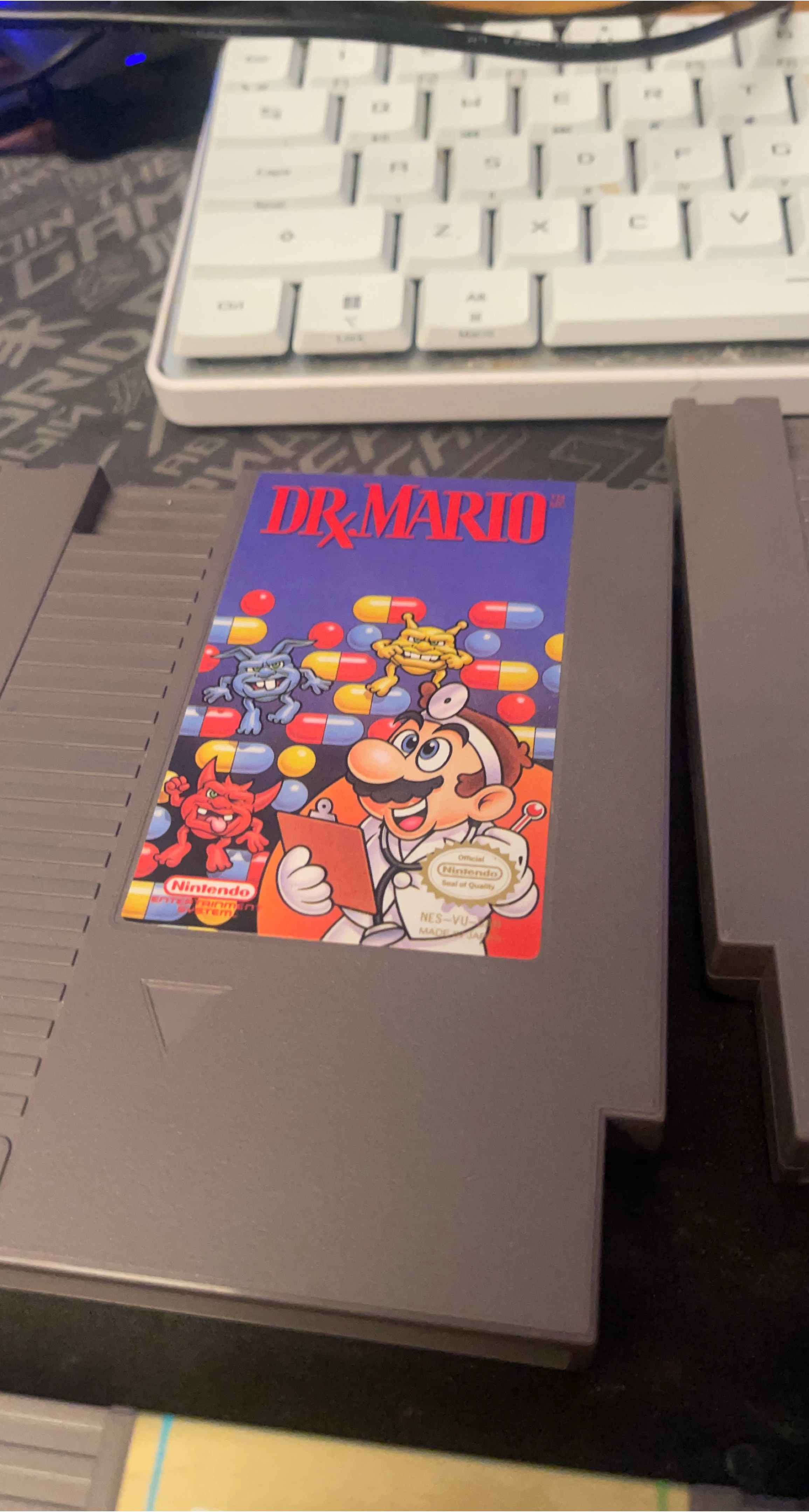 Nintendo Dr. Mario NES Game Cartridge