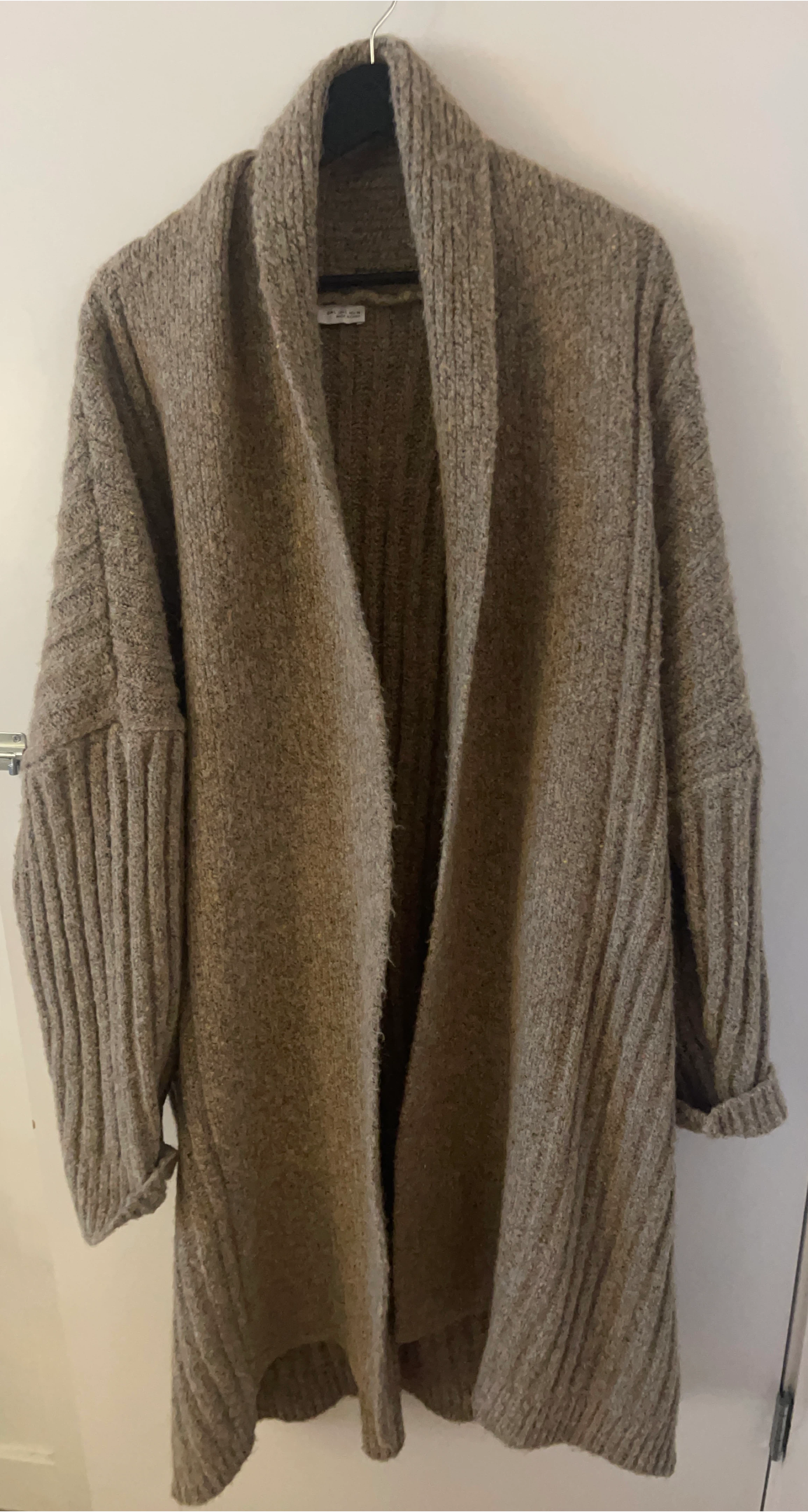 ZARA Long Knit Cardigan