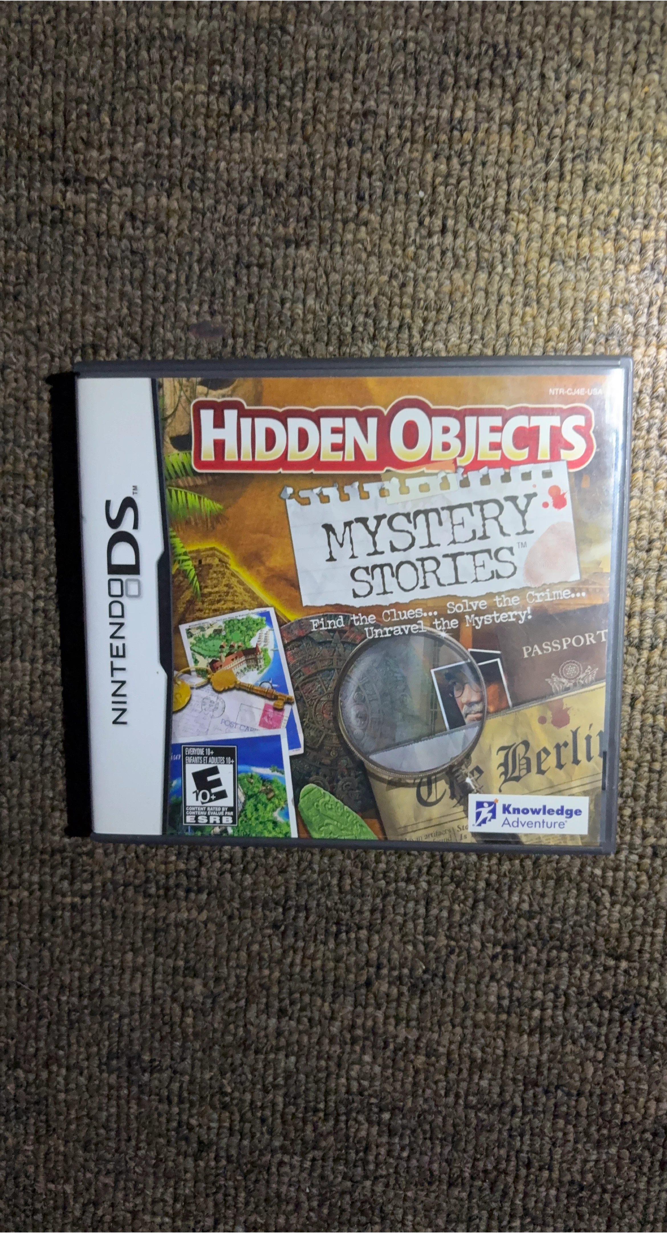 Nintendo DS Hidden Objects Mystery Stories Game