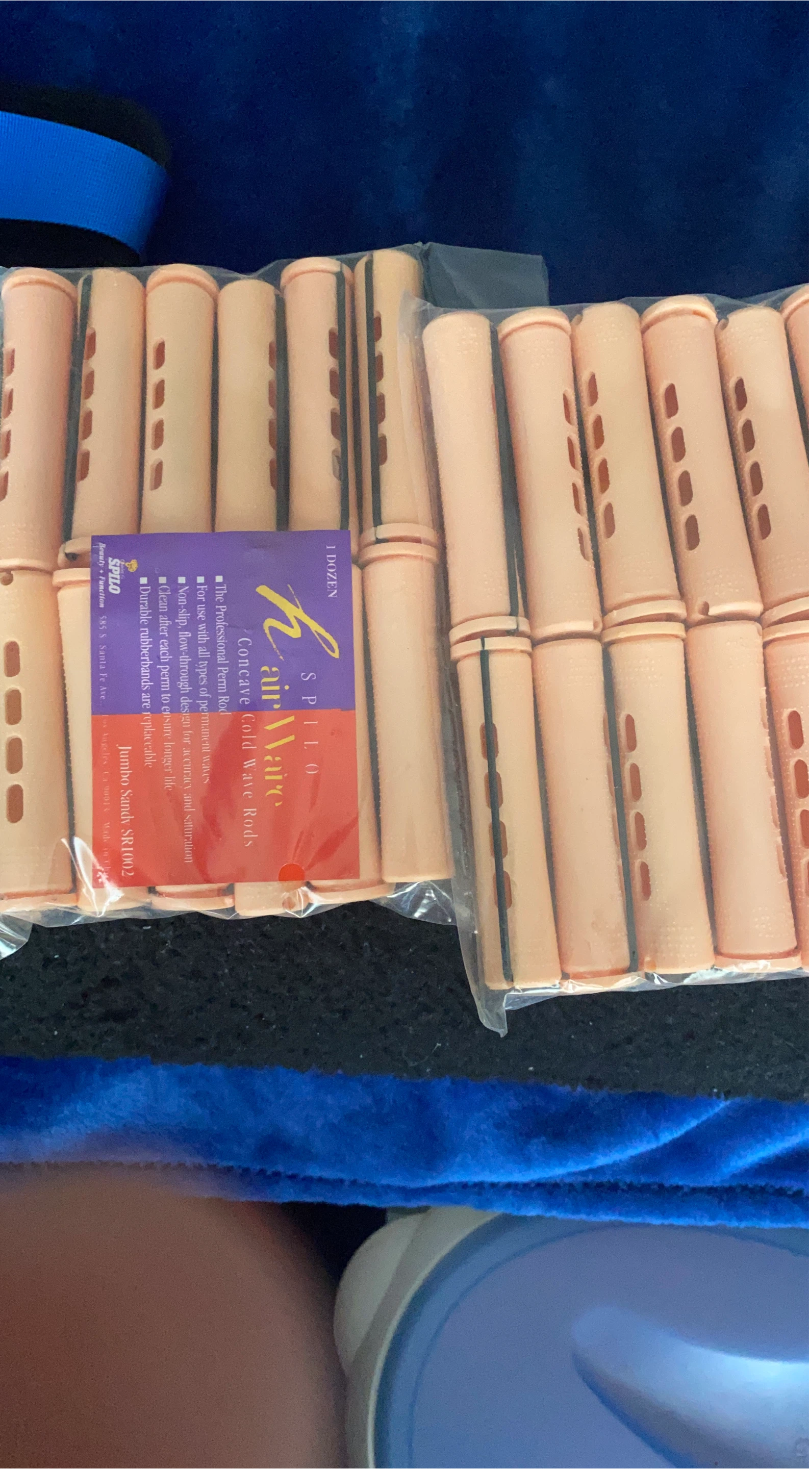 Spilo Hair Ware Jumbo Sandy Perm Rods