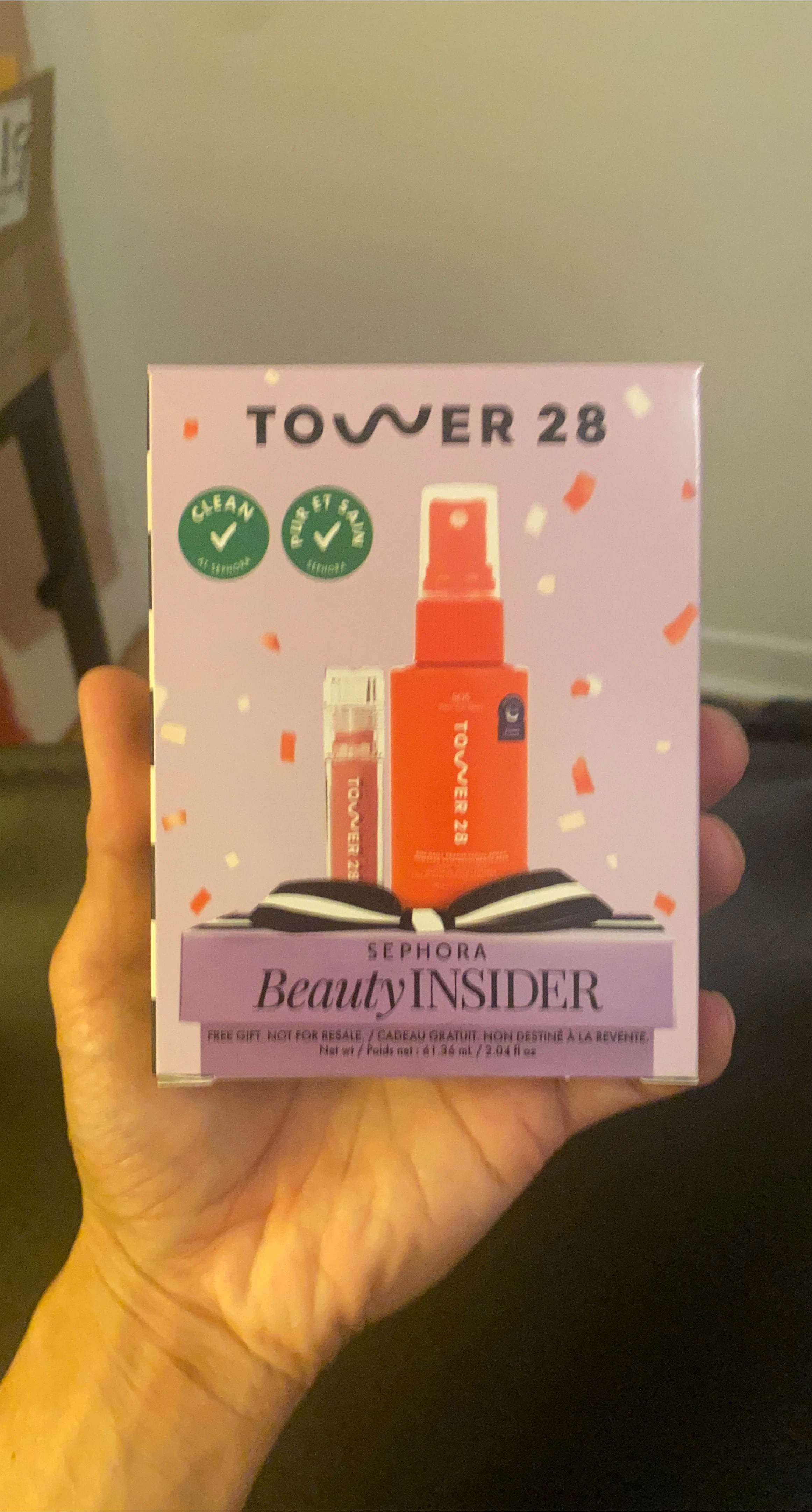 Tower 28 Beauty Insider Set - ShineOn Lip Jelly & SOS Spray 🏆 - photo 2