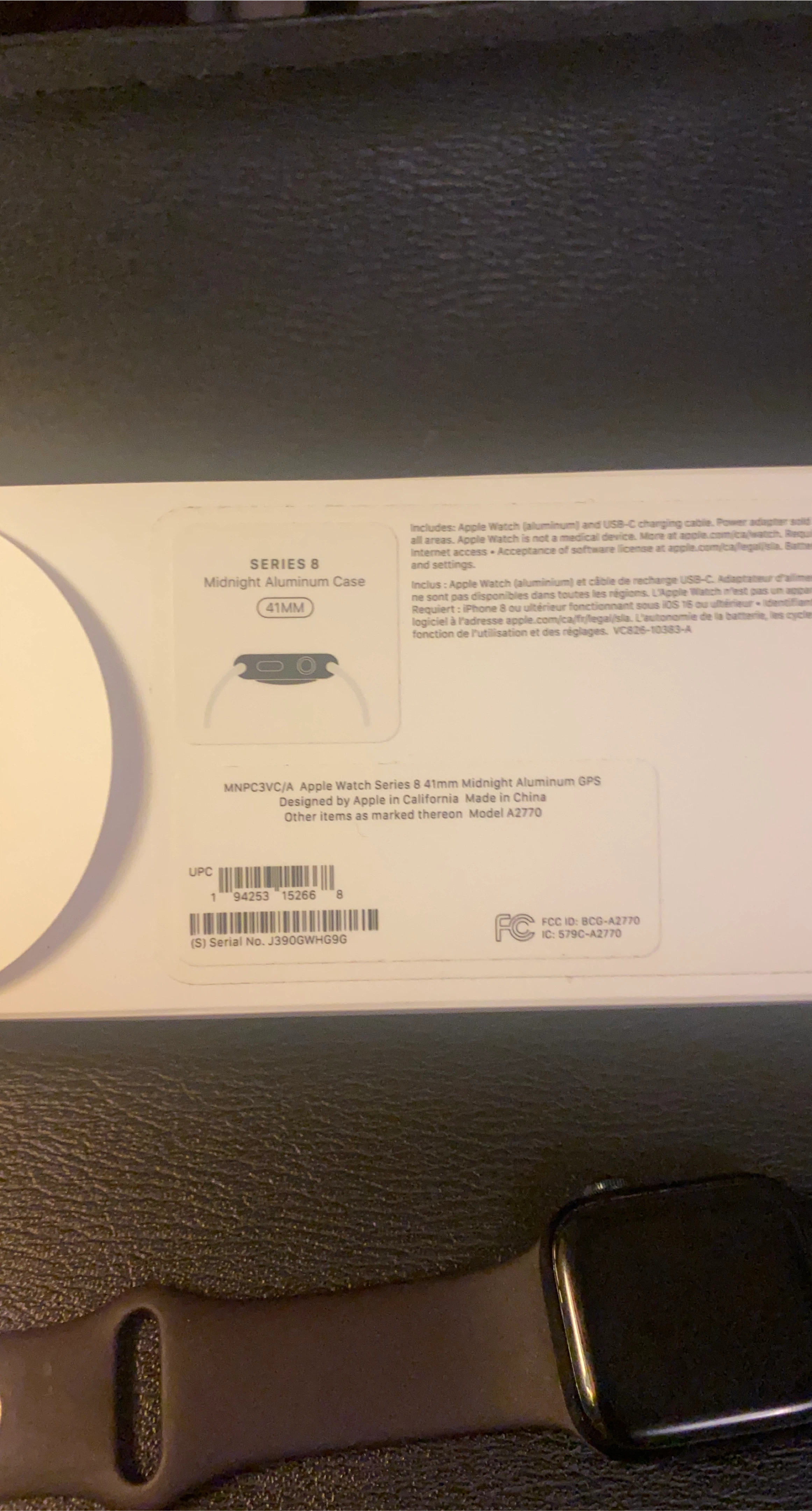 Apple Watch Series 8 Midnight Aluminum GPS 41mm 🏆 - photo 2