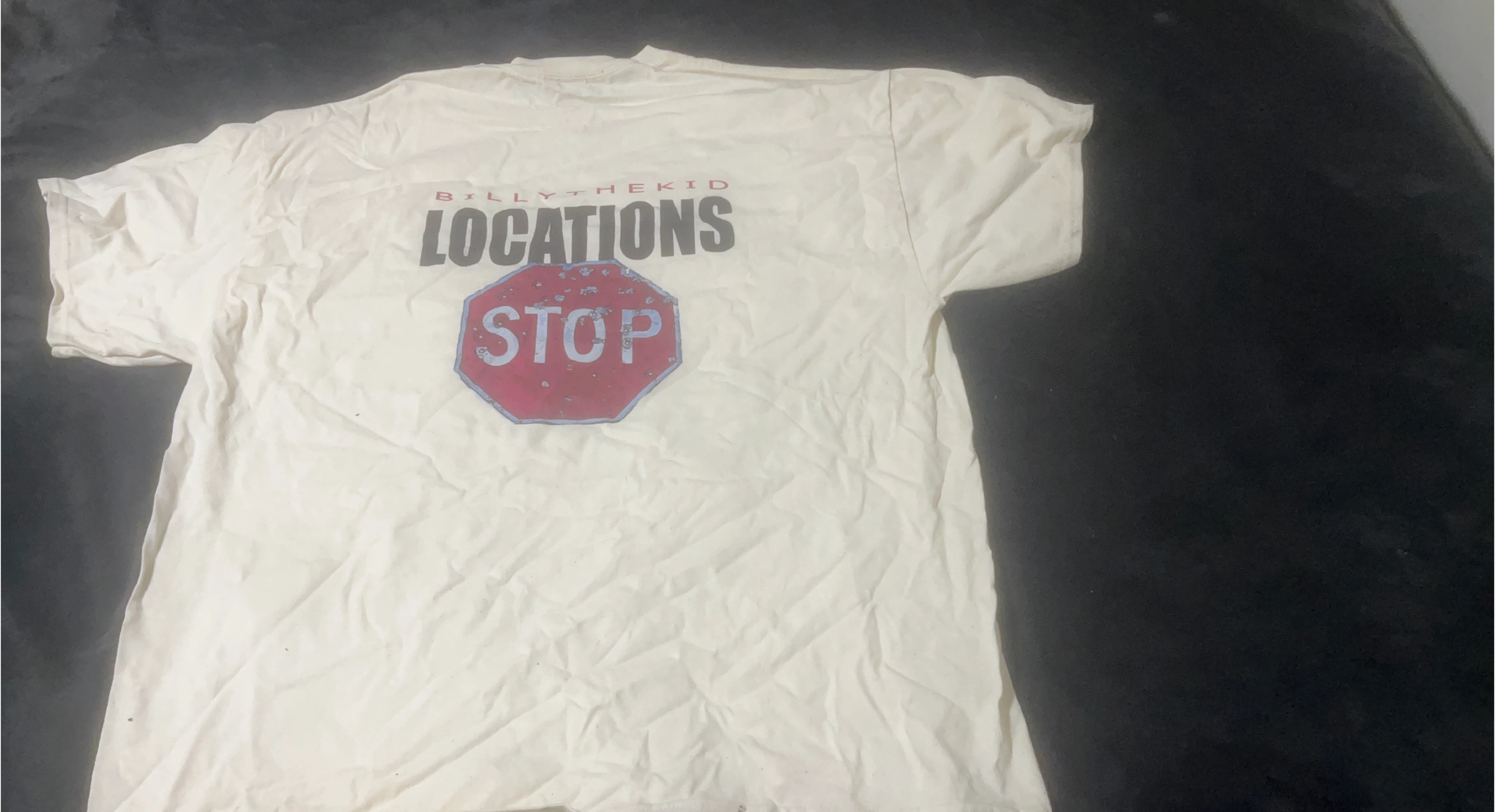 Authentic Billy the Kid tv crew memorabilia T-Shirt - photo 2