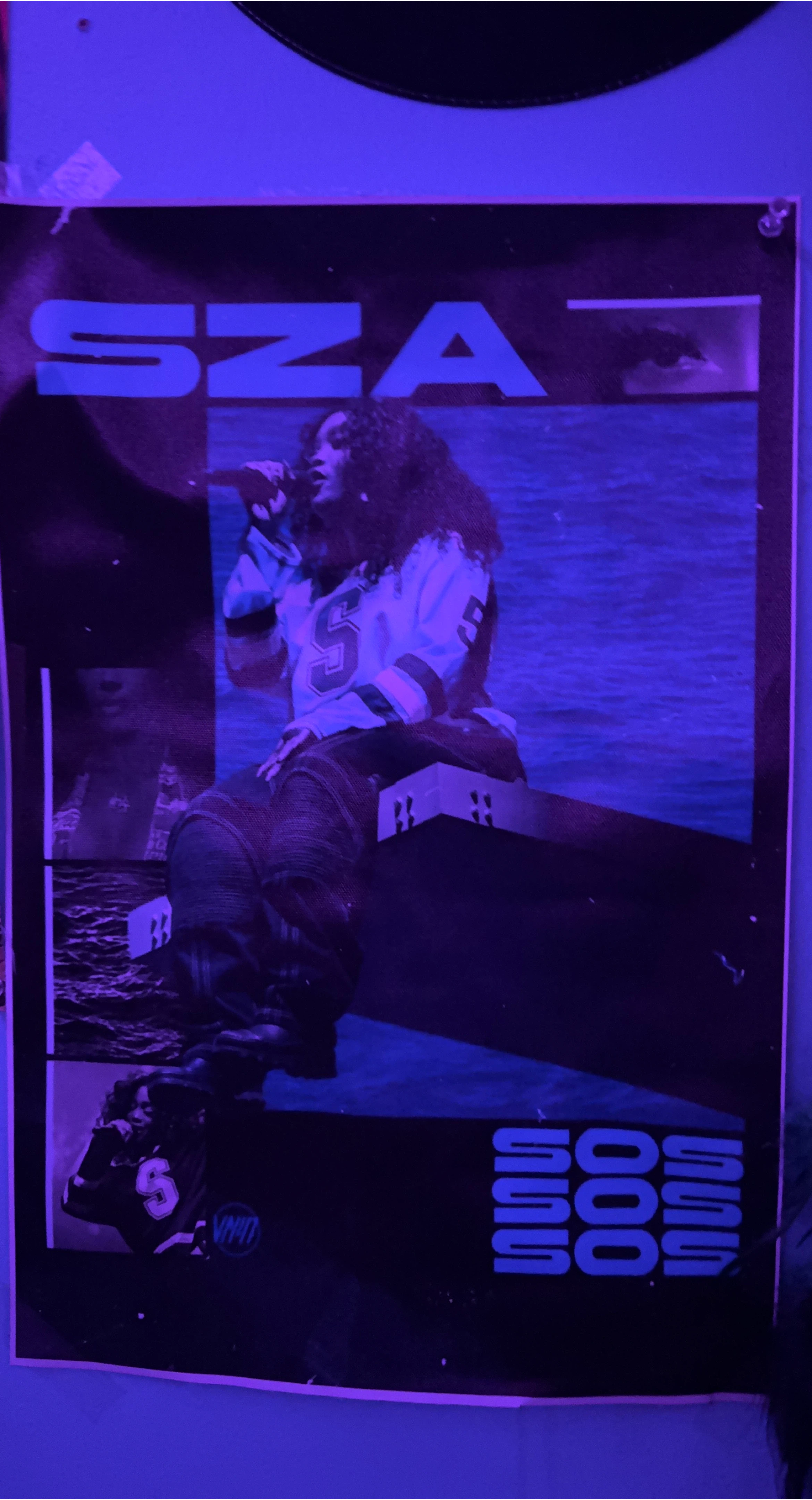 SZA SOS Tour Poster