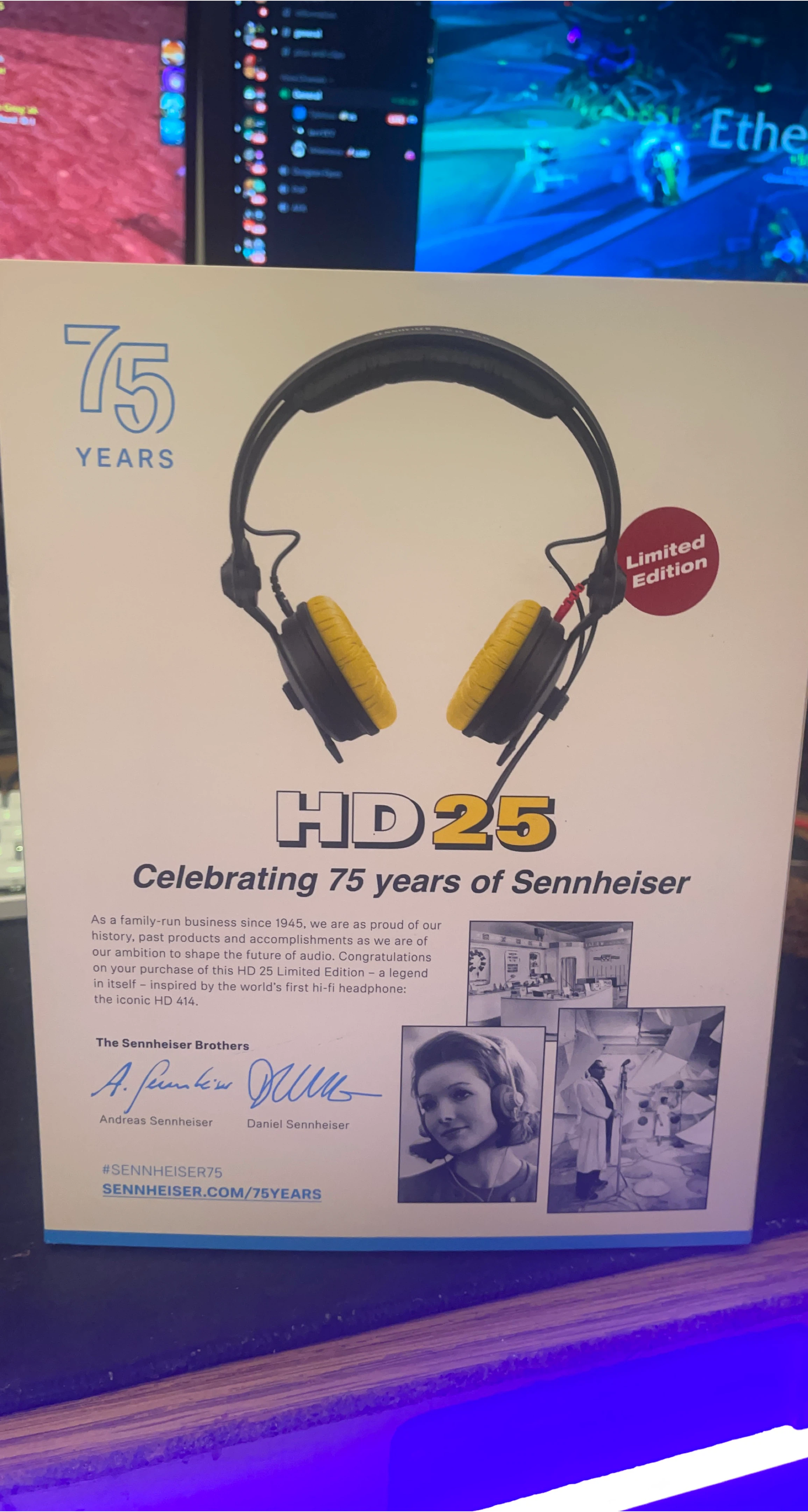 Sennheiser HD 25 Limited Edition Headphones