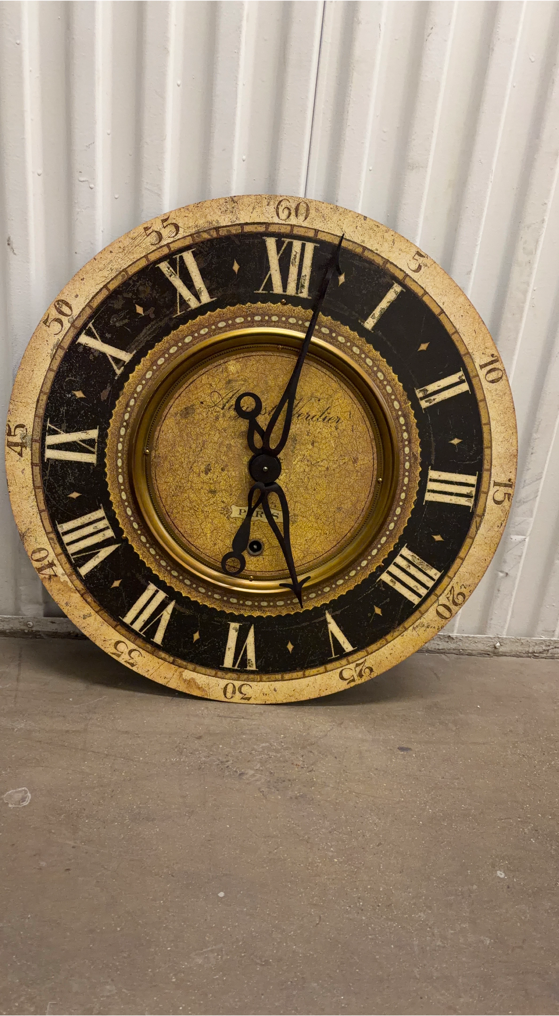 Antique French Wall Clock