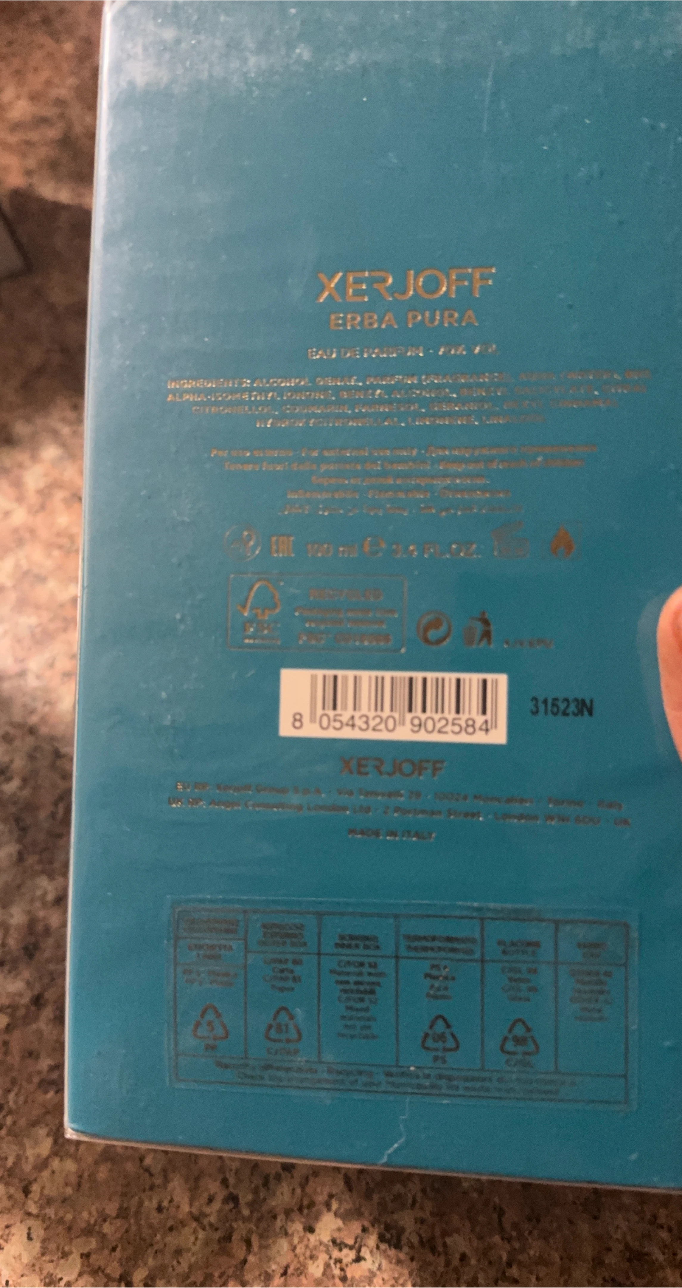 Xerjoff Erba Pura Eau de Parfum 100 ml