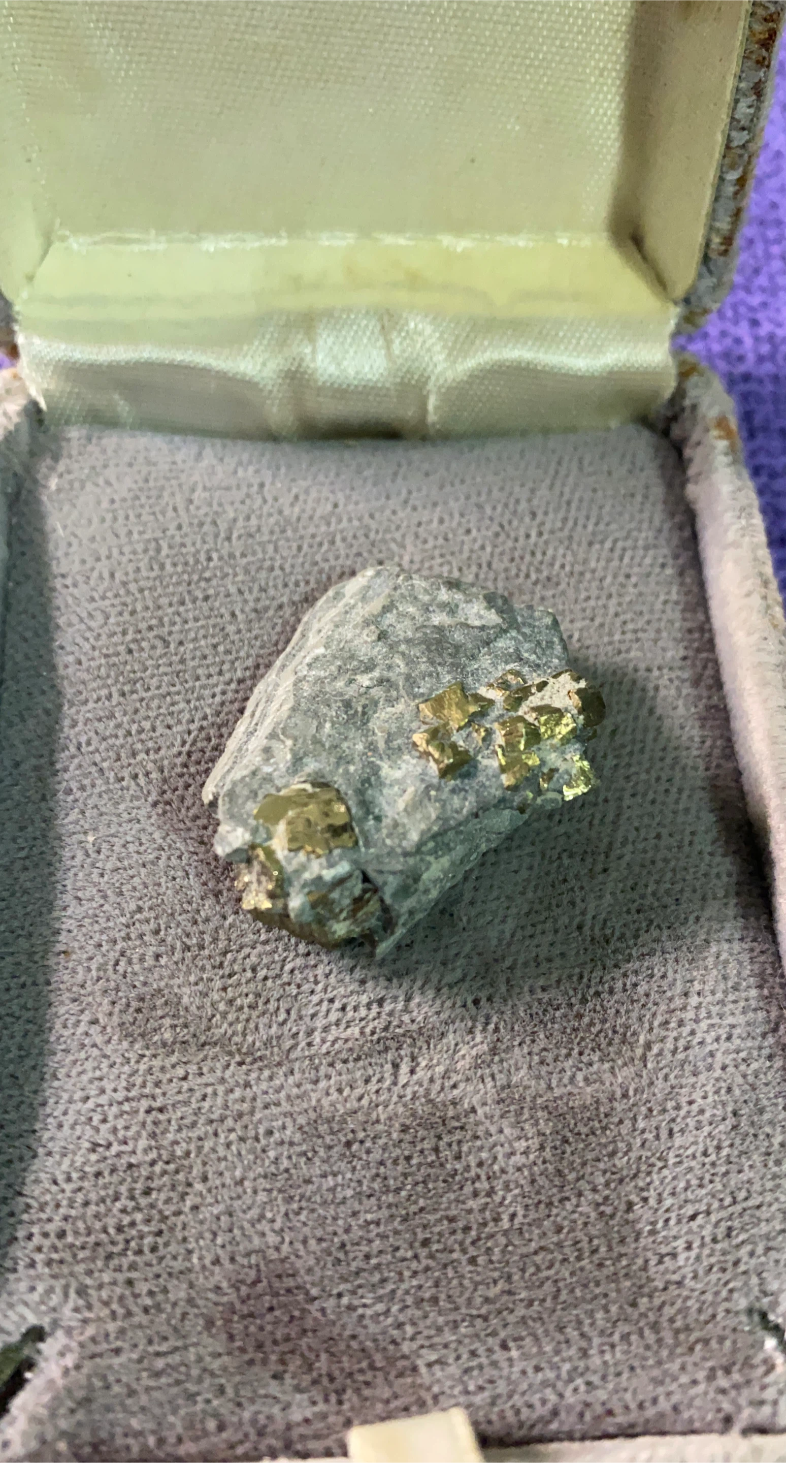 Pyrite, more commonly known as "Fool's Gold
