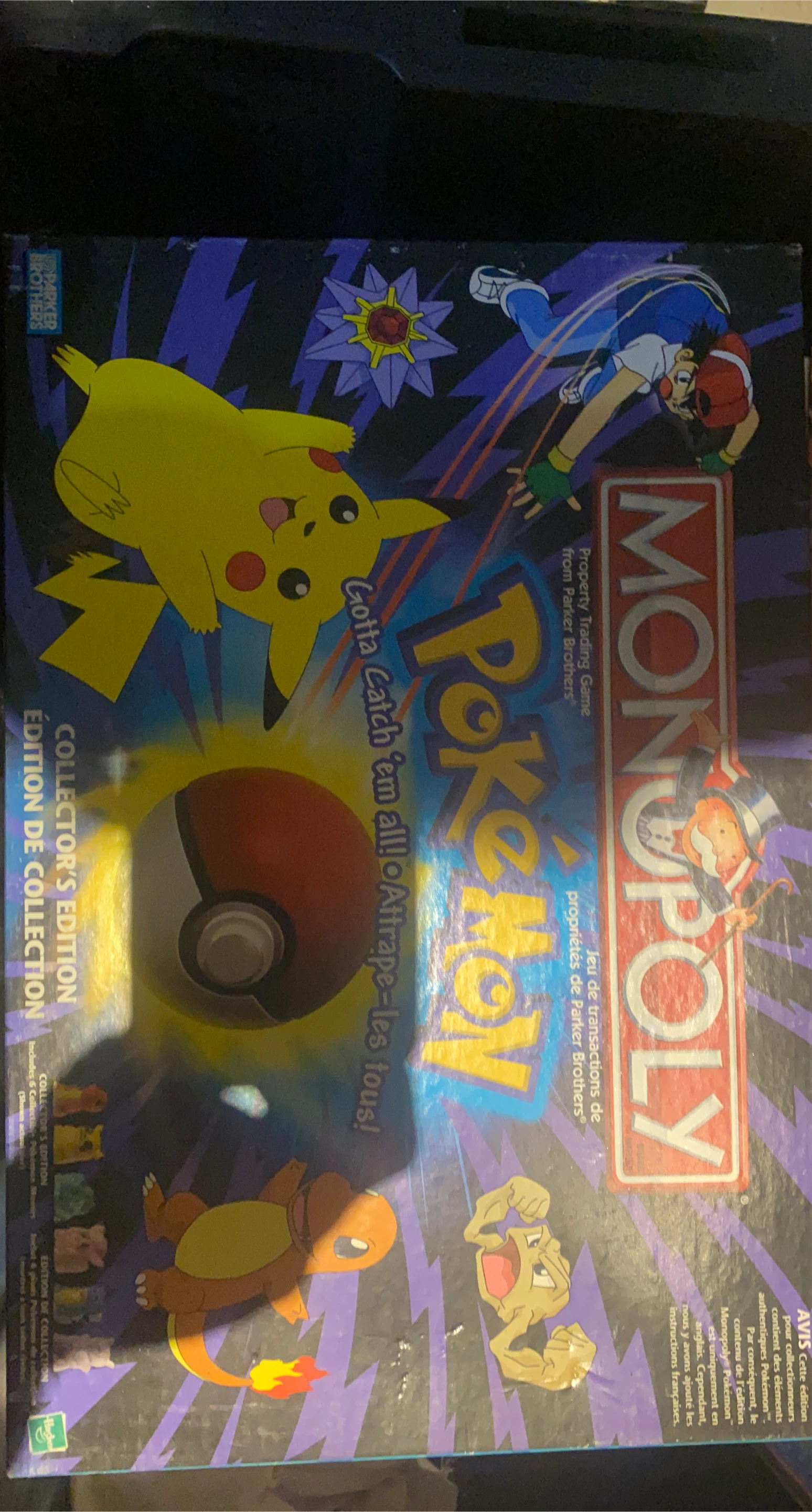 Pokémon Collector's Edition Monopoly Board Game