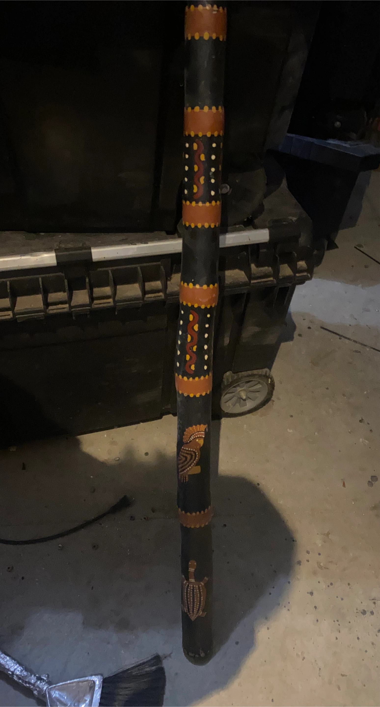 Hand-Painted Didgeridoo