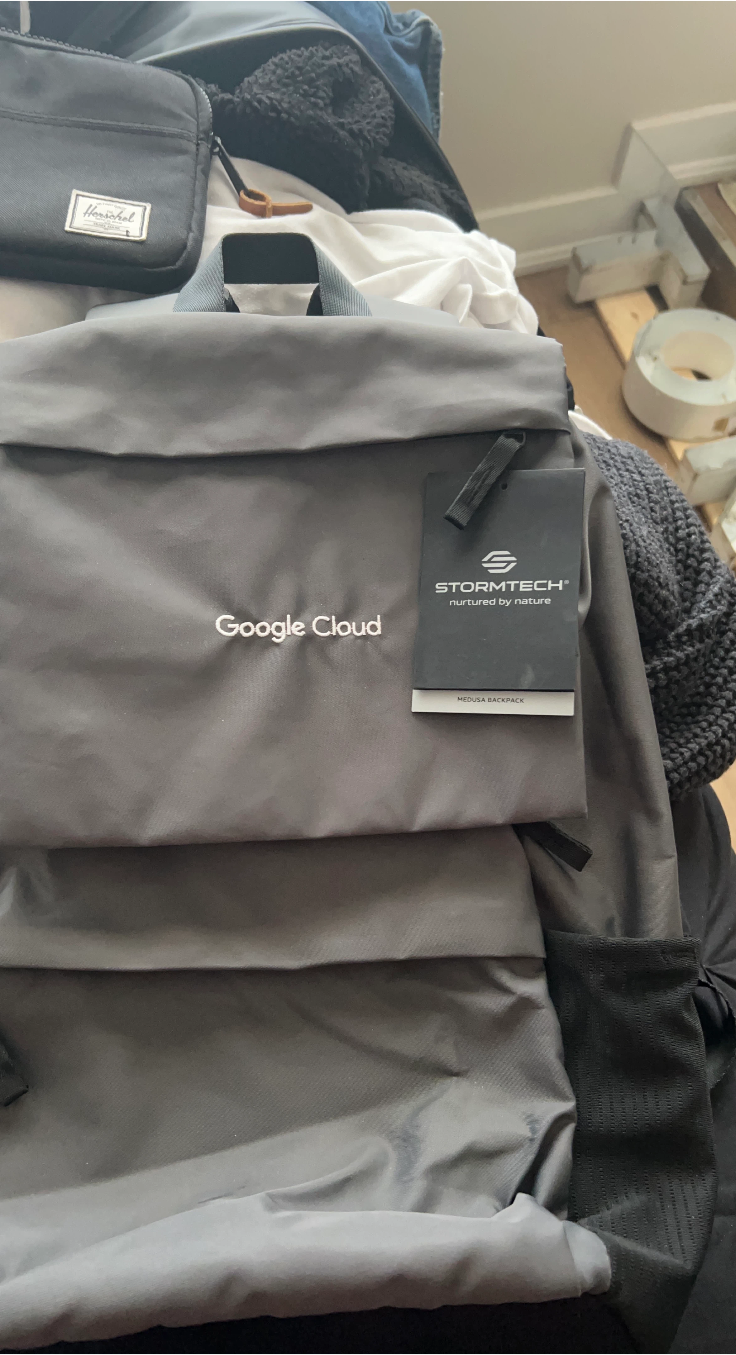 Stormtech Medusa Backpack with Google Cloud Logo