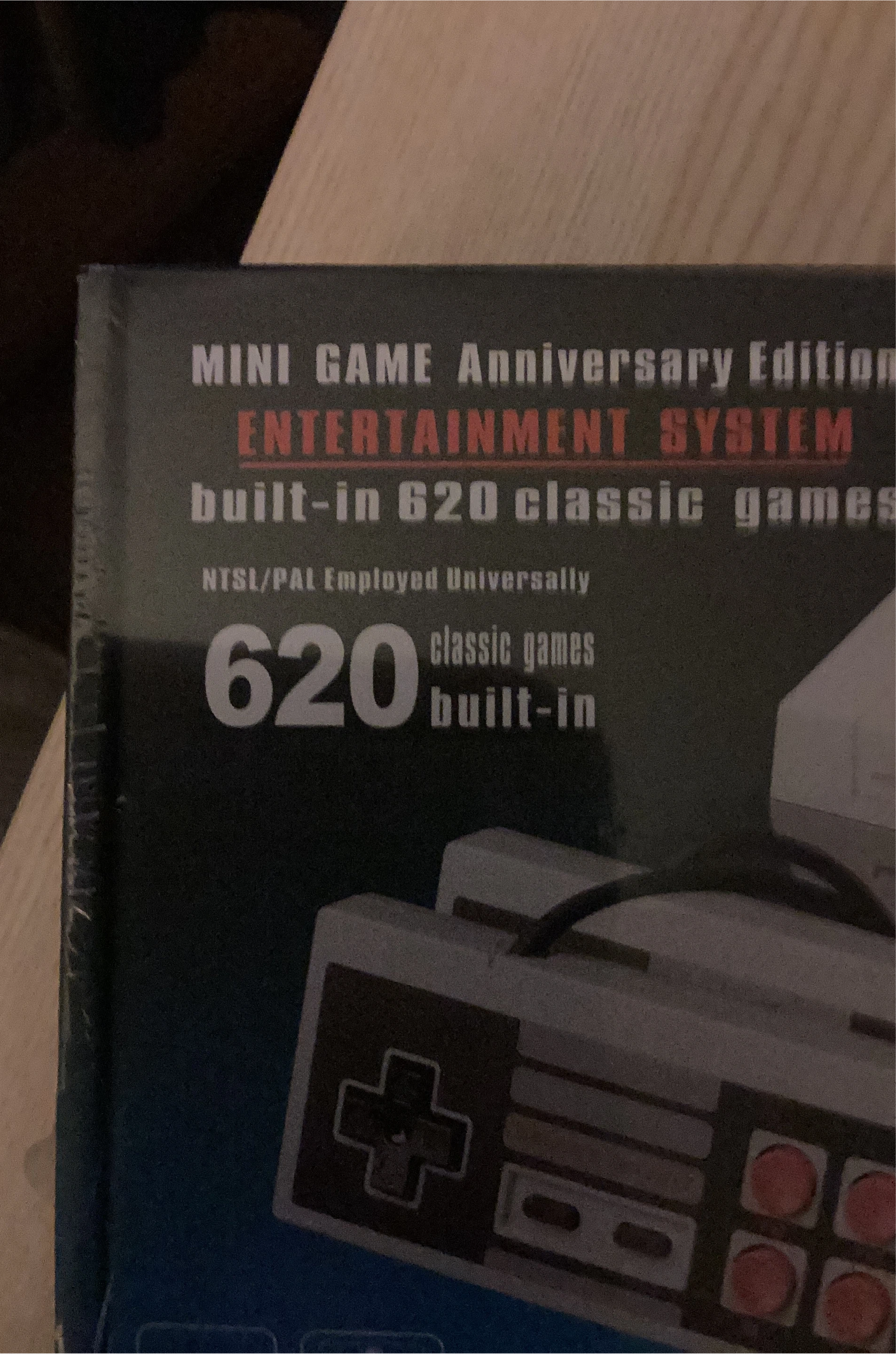 Mini Game system with 620 Built-in Games
