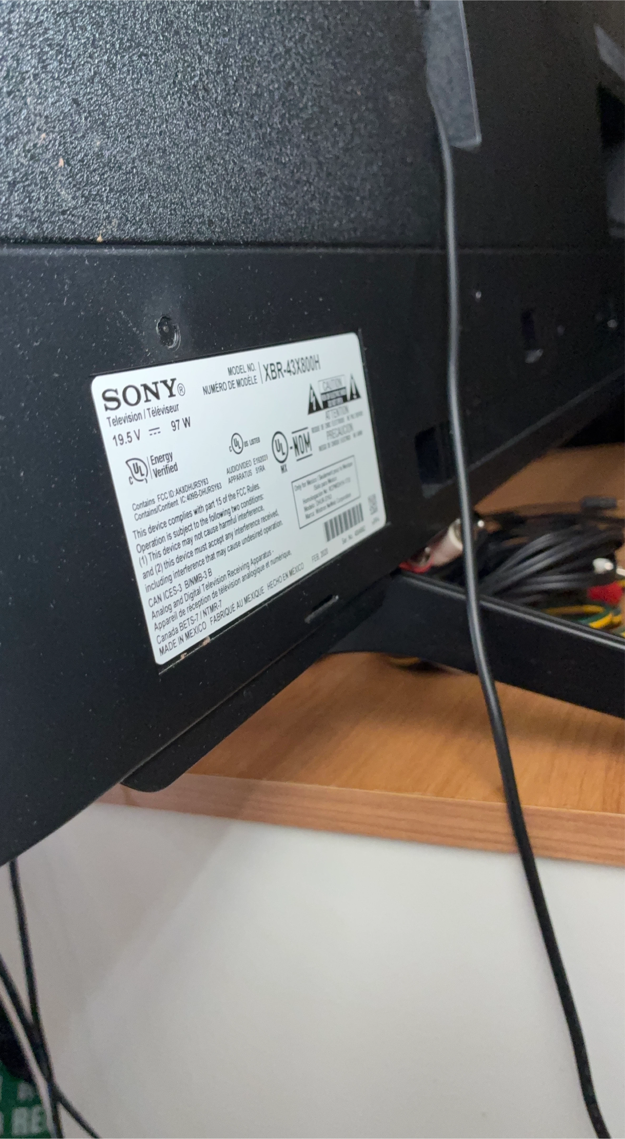 Sony XBR-43X800H 43-inch Smart TV