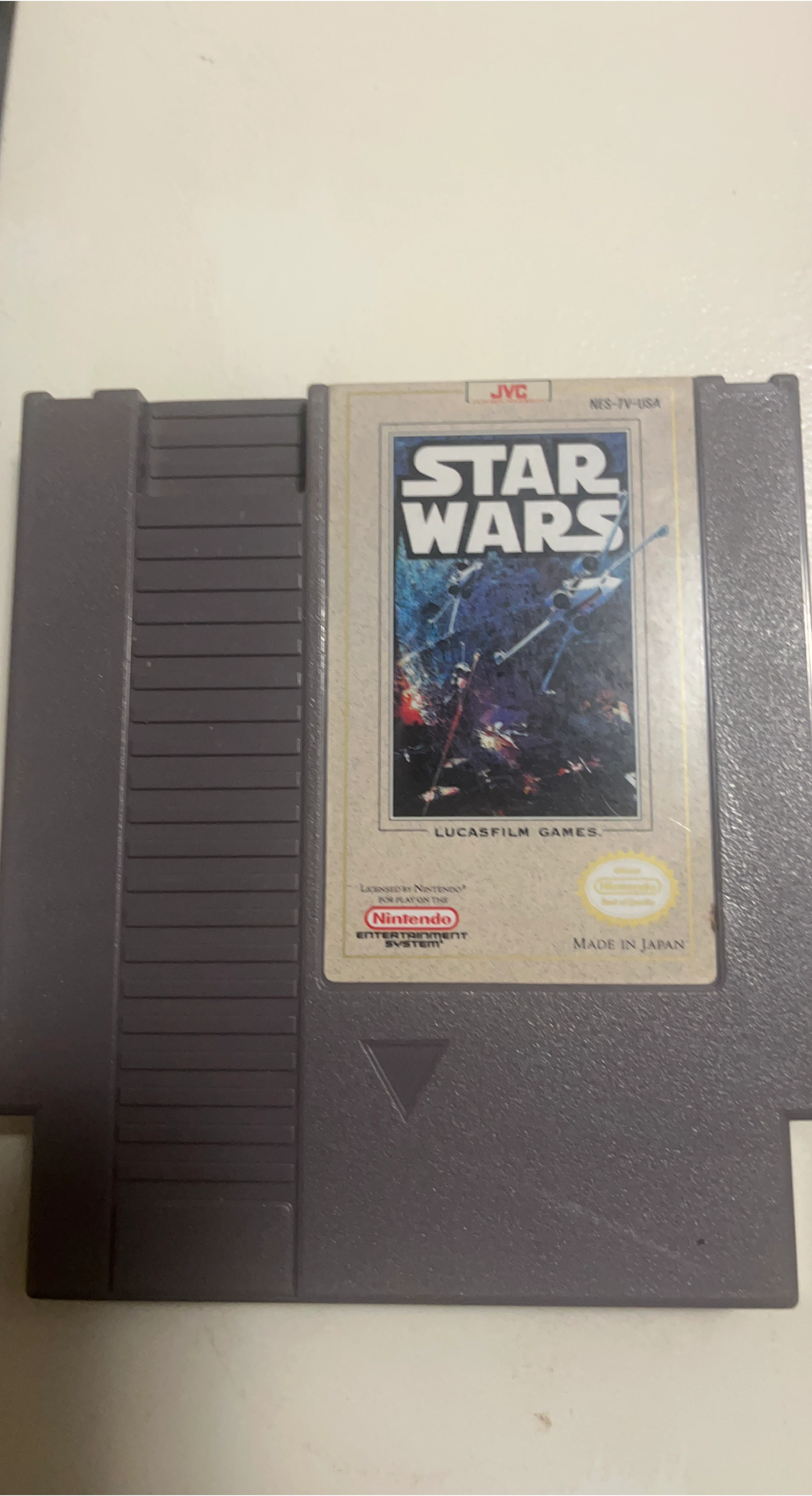 Star Wars Nintendo NES Cartridge