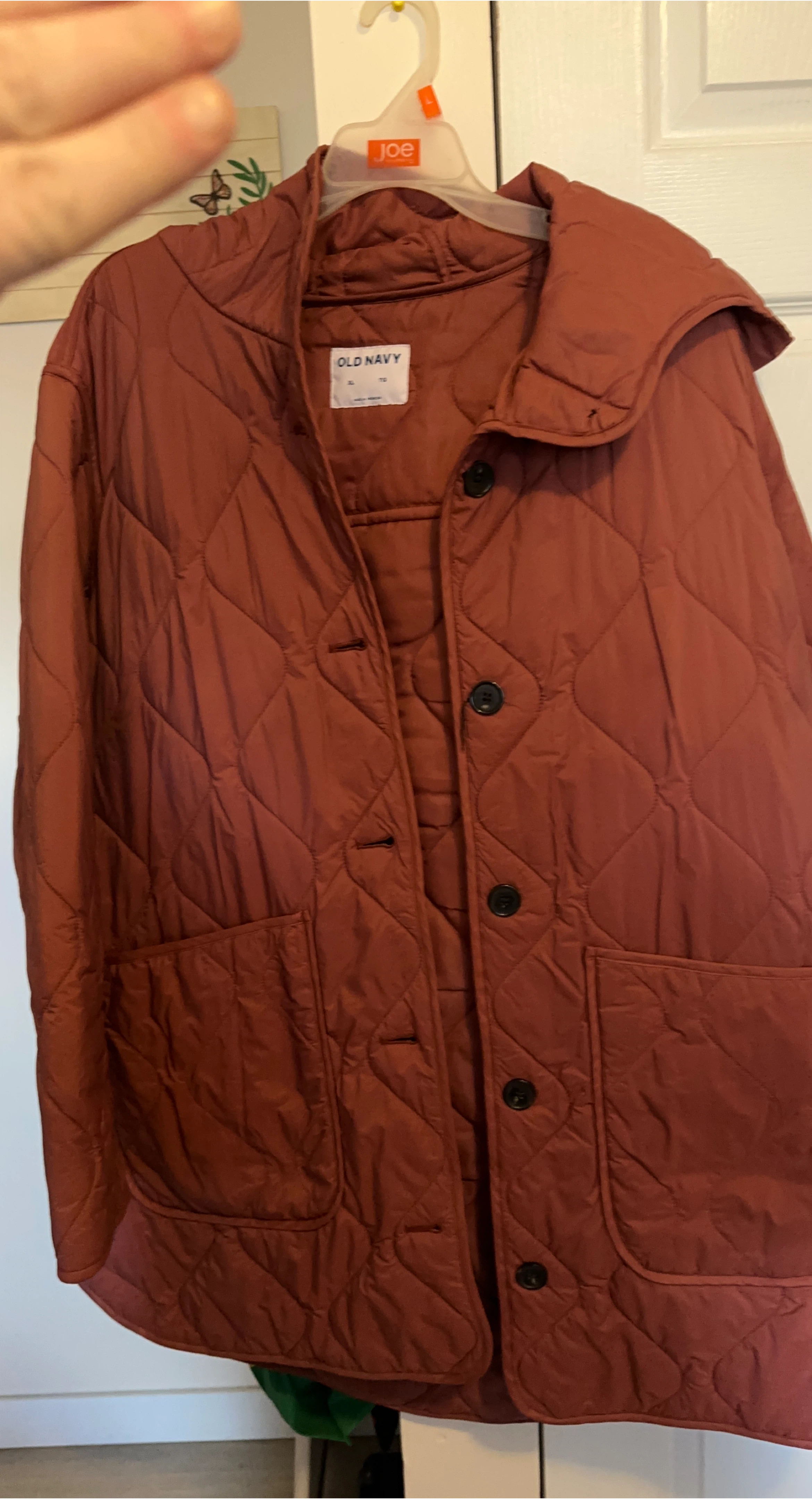 Old Navy Quilted Snap Jacket XL