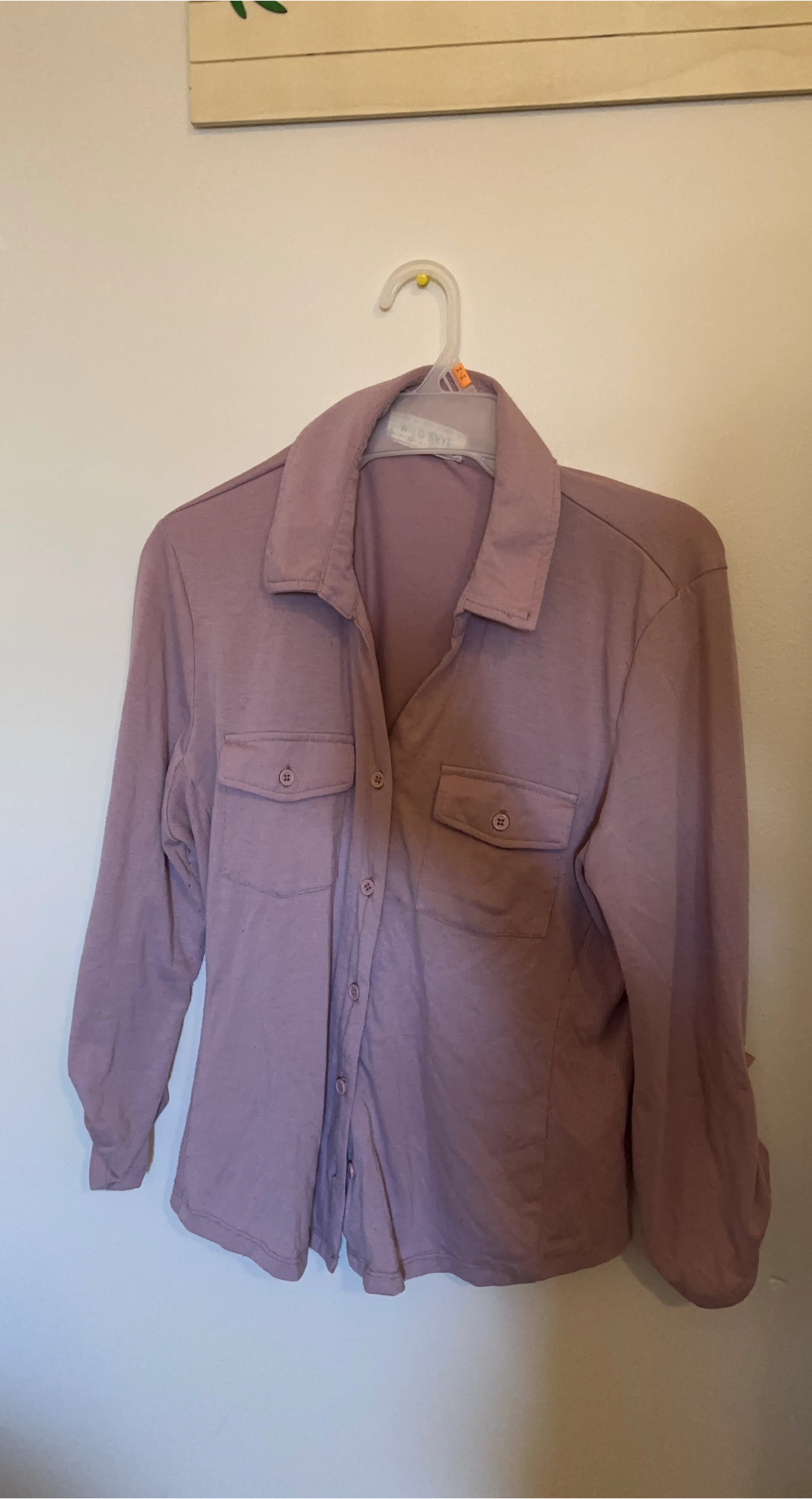 Wild Skye Women's XL  Purple Button-Up jacket
