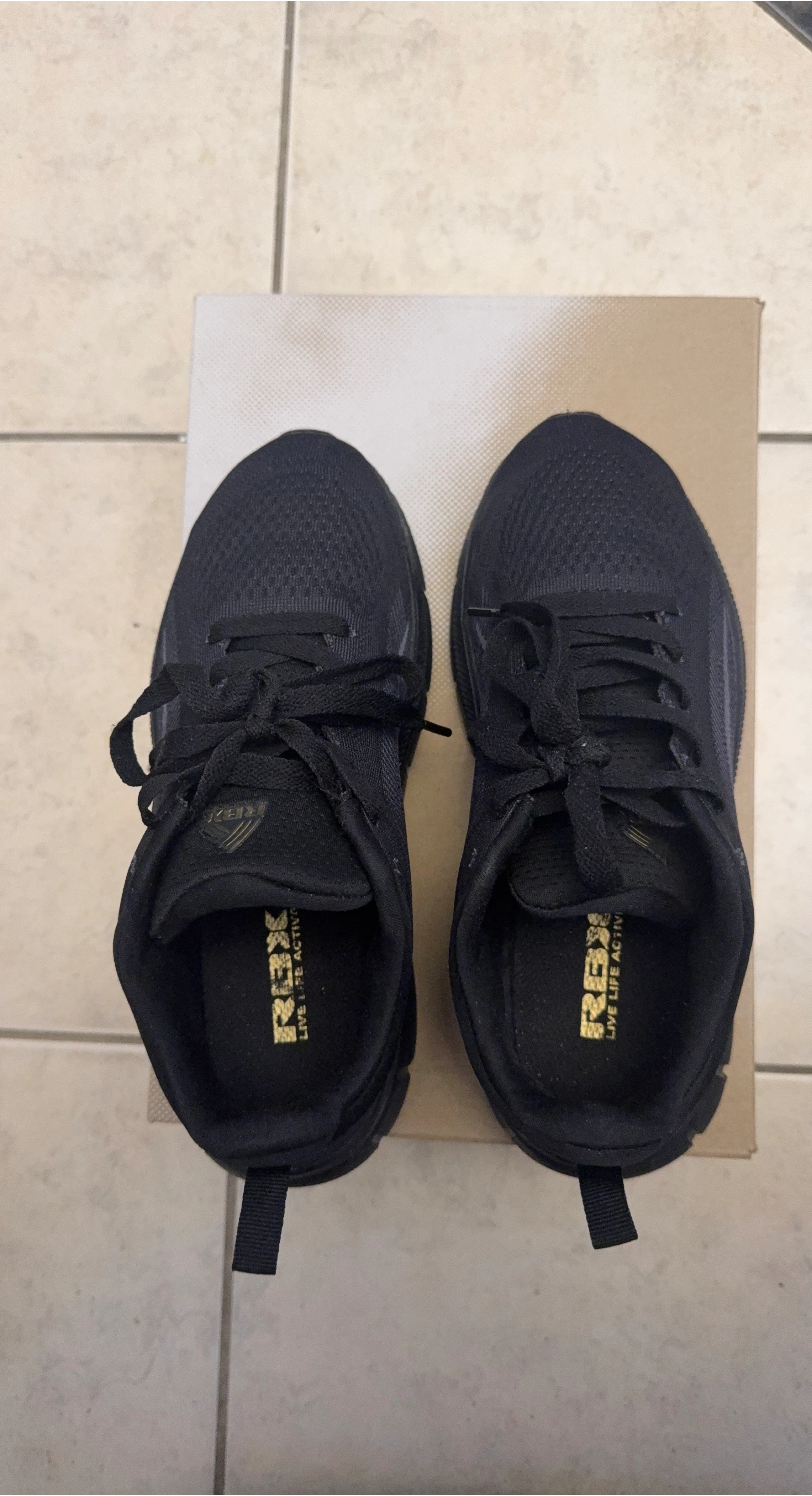 RBX Black Athletic Shoes size us 7
