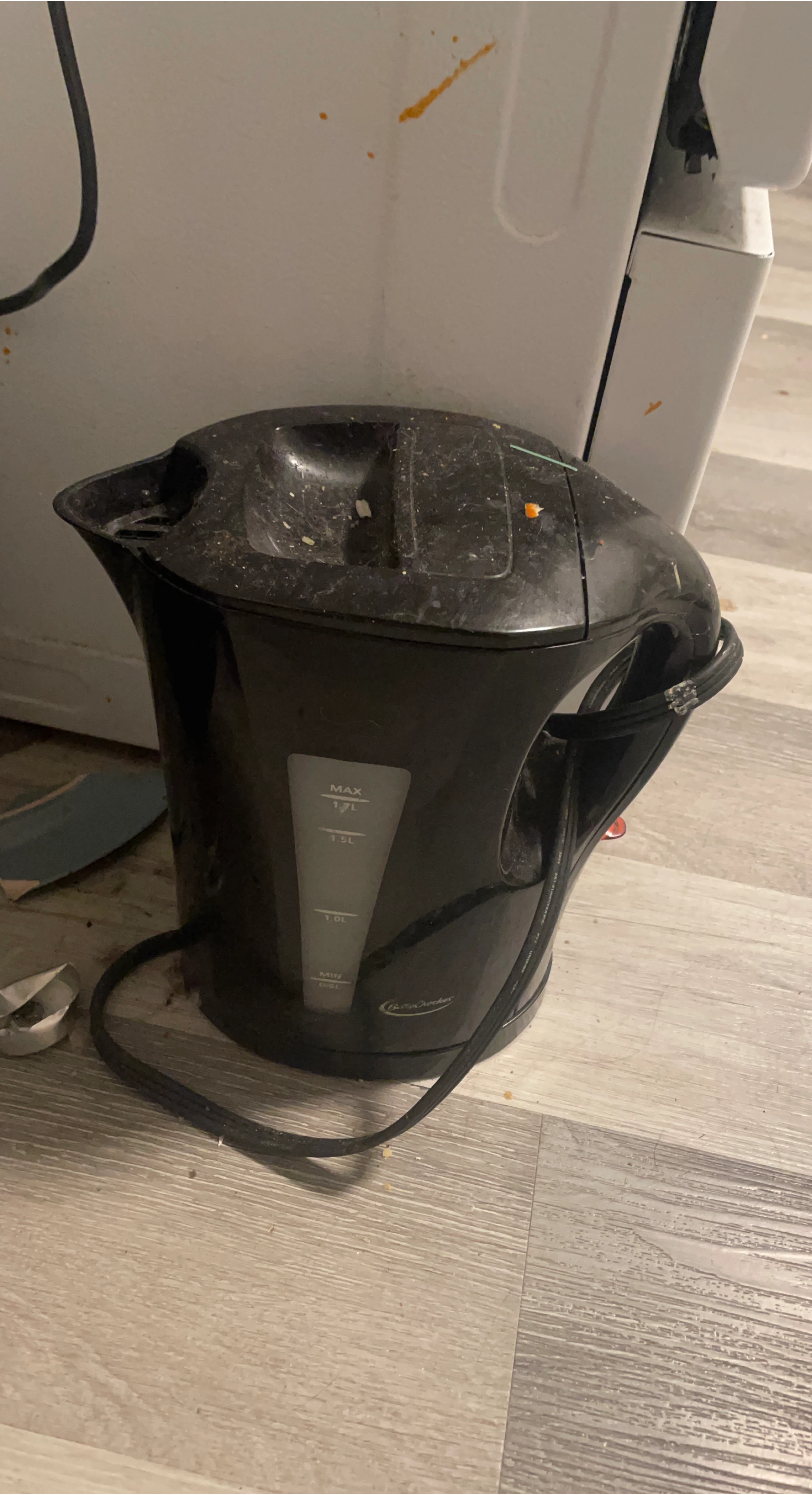 Black Proctor Silex Electric Kettle